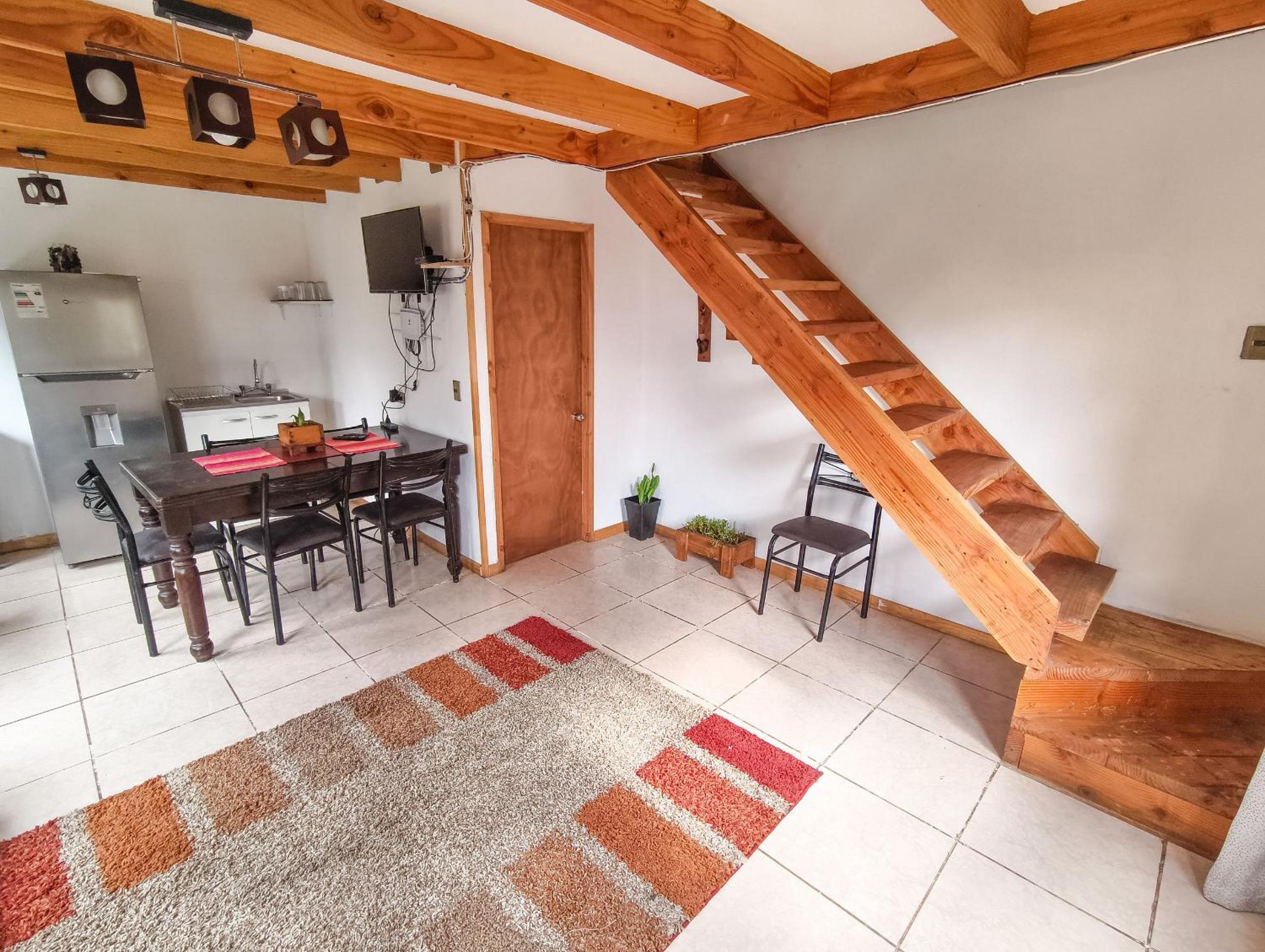 Cabaña para 6 con juegos - La Casona Pucón