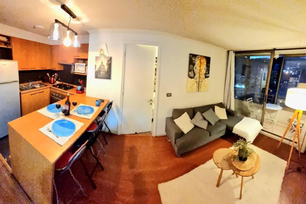 Acogedor Departamento 2D2B cerca del Metro Manuel Montt en Providencia