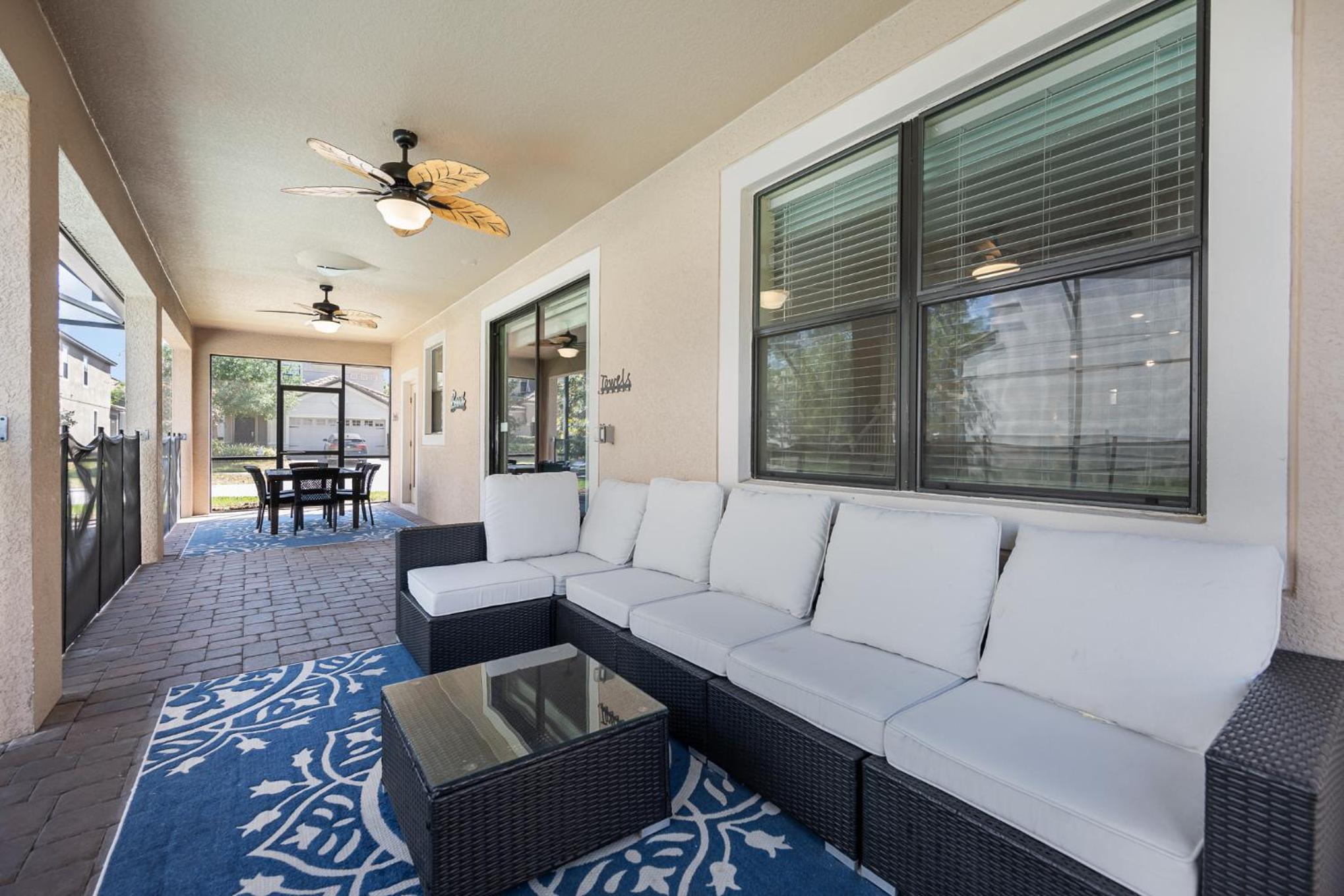 Champions Gate 8BR Villa W/ Pool,Game Room view 4