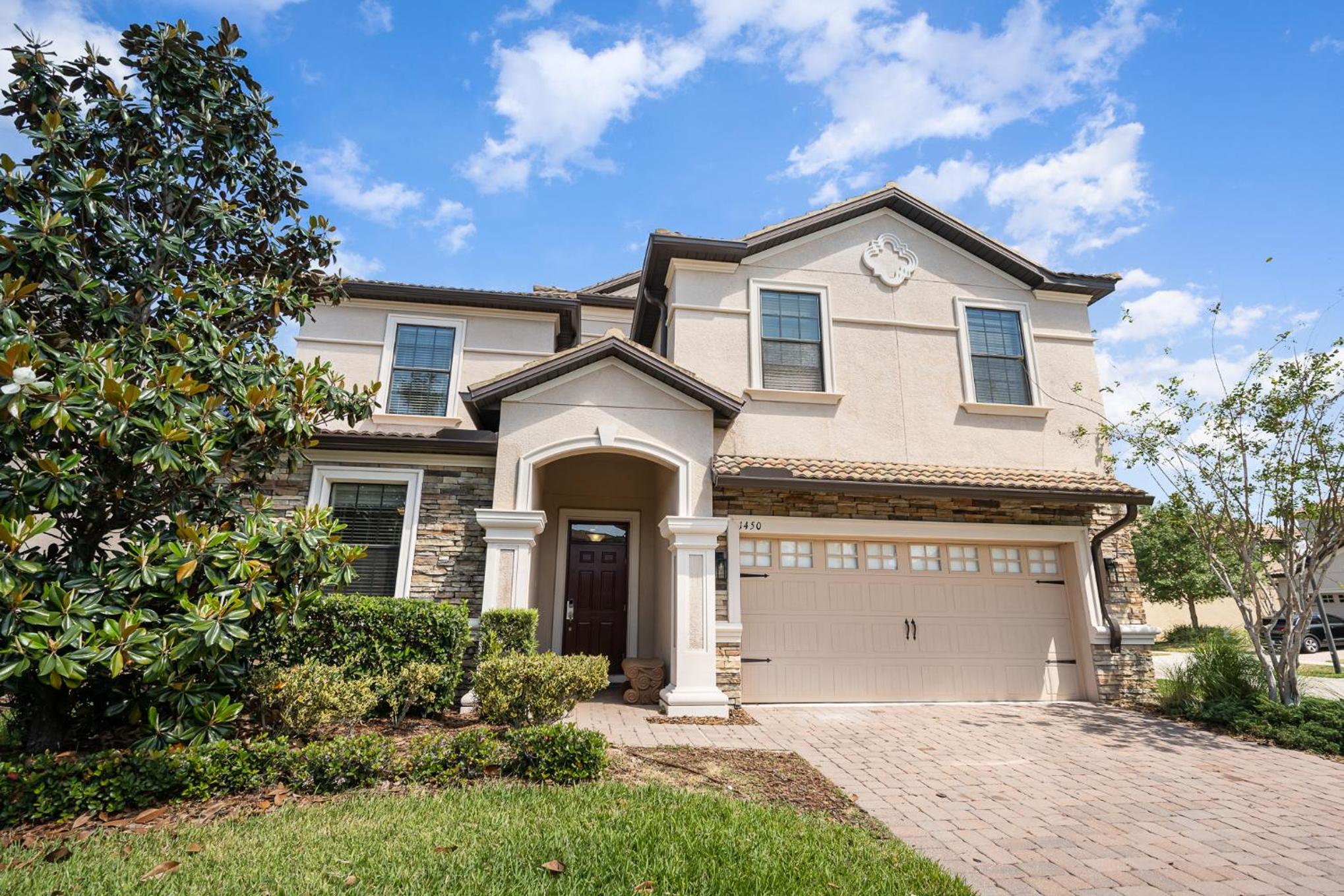 Champions Gate 8BR Villa W/ Pool,Game Room view 5