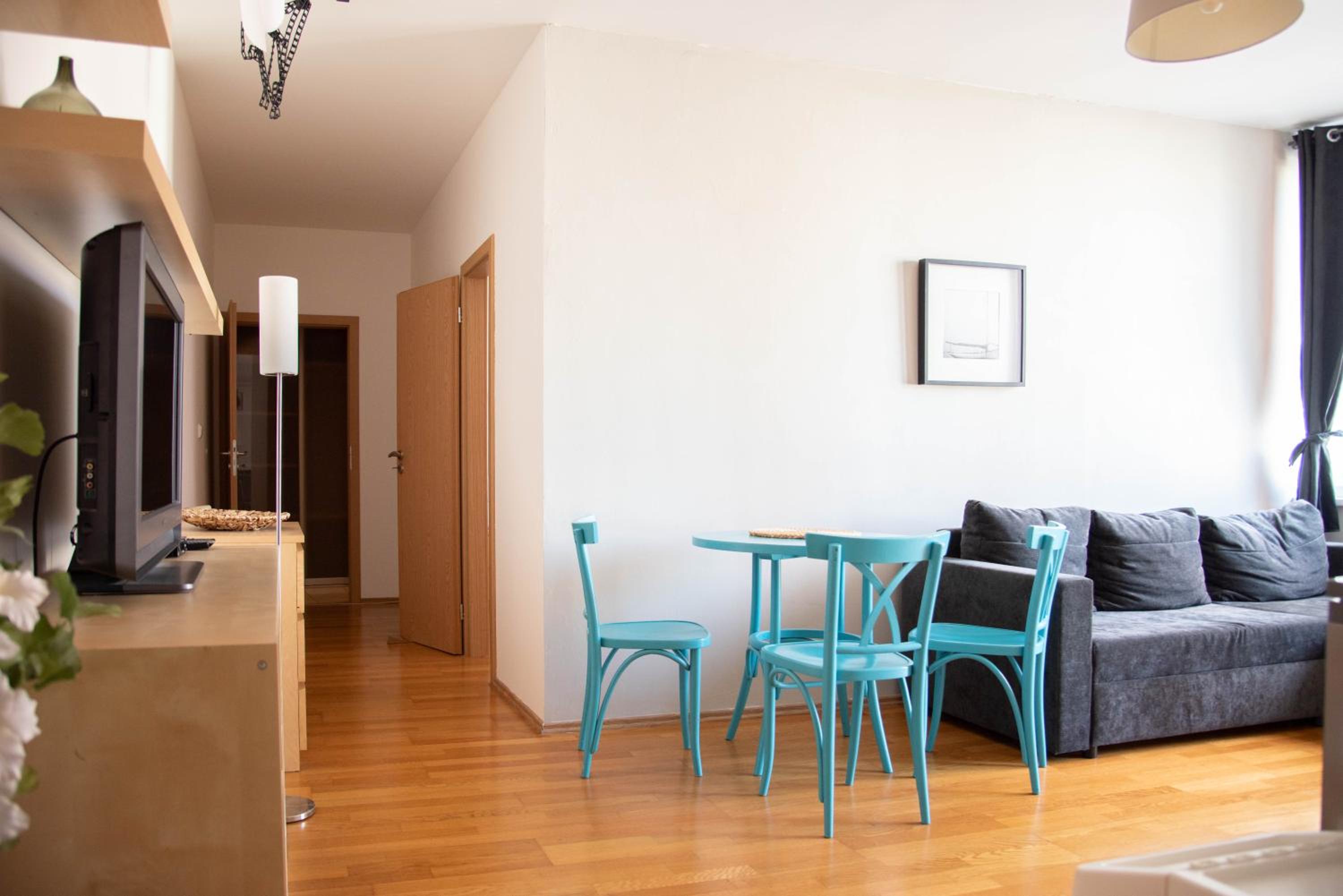 Modern apartment with garage parking
