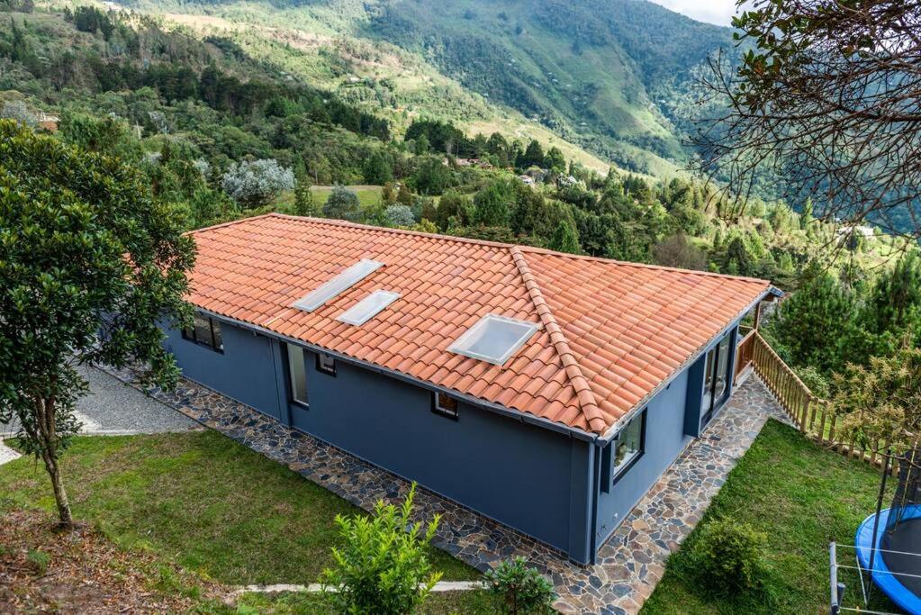 Modern mountain house