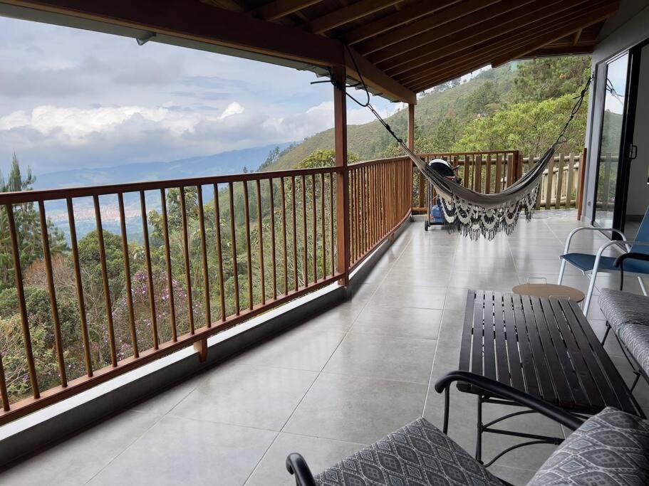 Modern mountain house