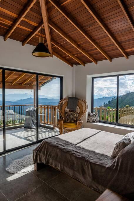 Modern mountain house
