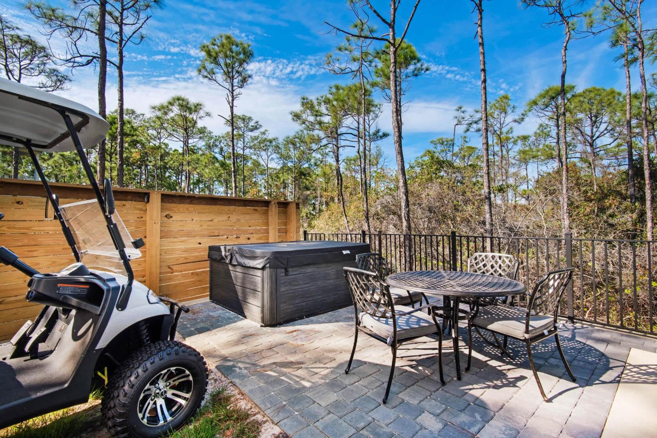 Brand New Luxury Home Golf Cart Nature Views view 5