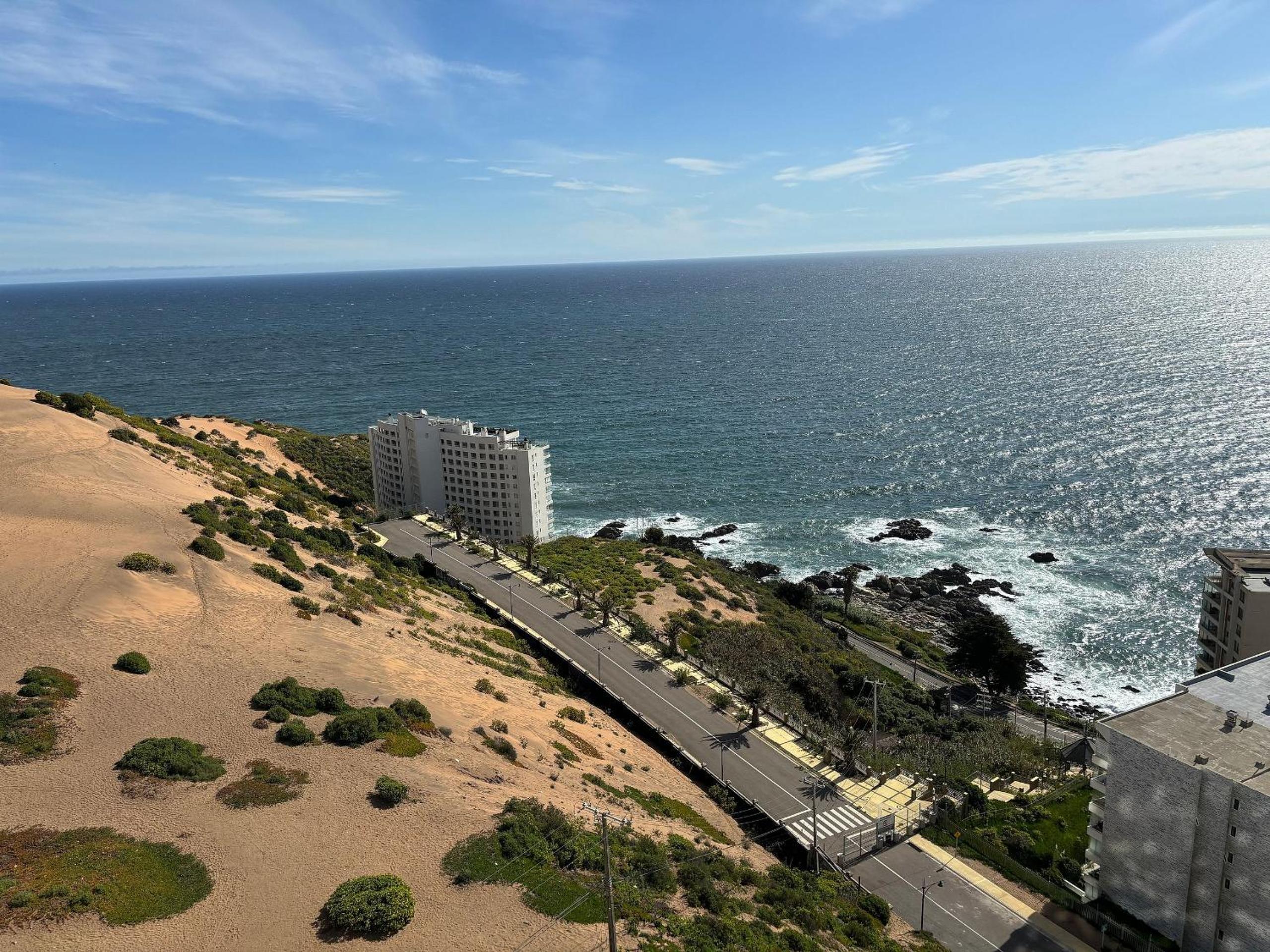 Cómodo depto con Hermosa Vista al Mar
