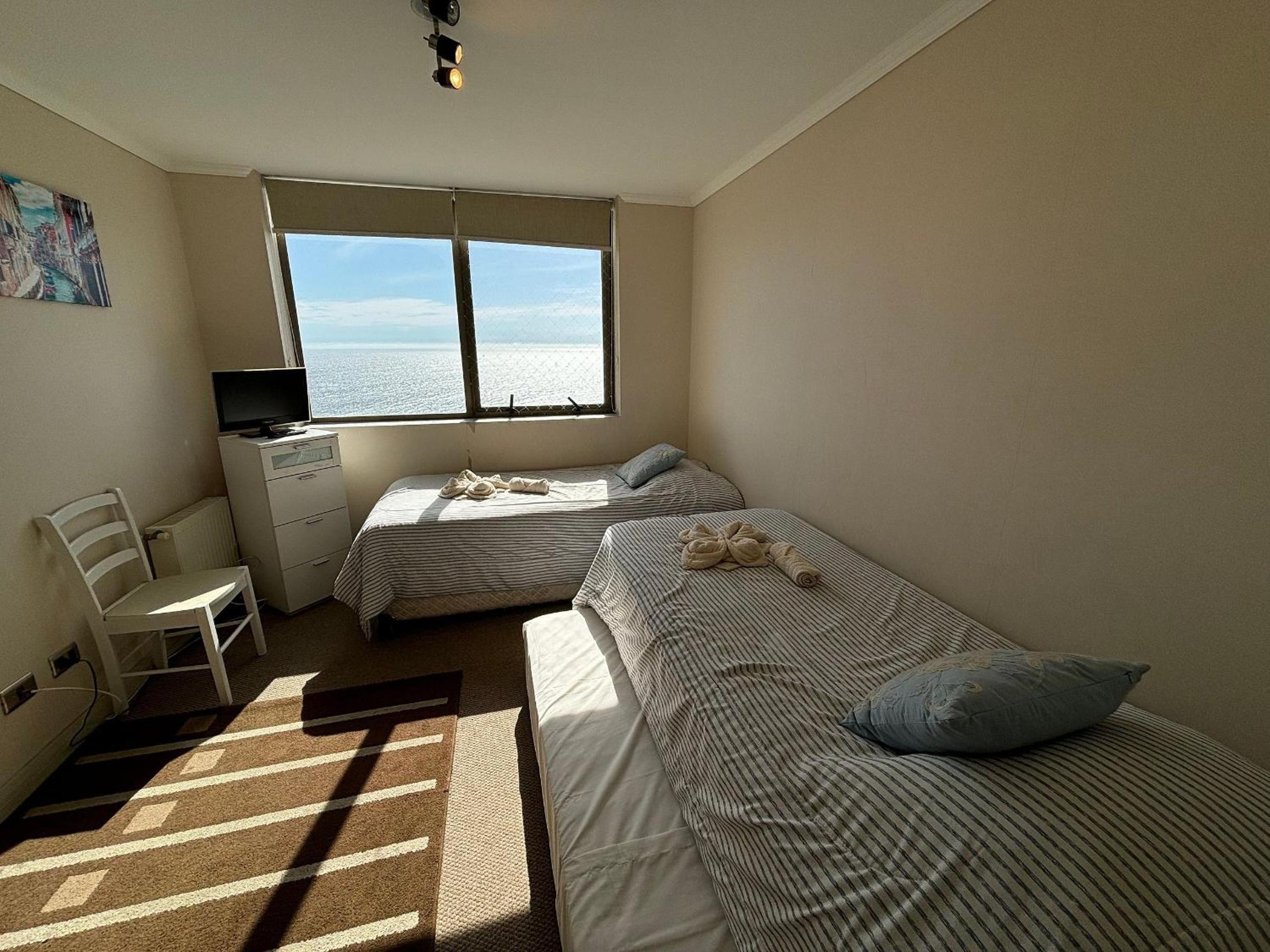 Cómodo depto con Hermosa Vista al Mar