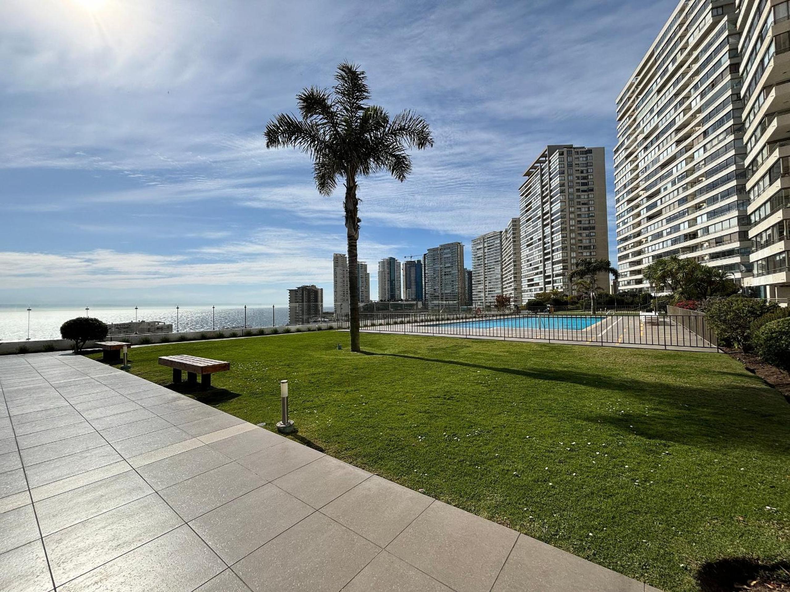 Cómodo depto con Hermosa Vista al Mar