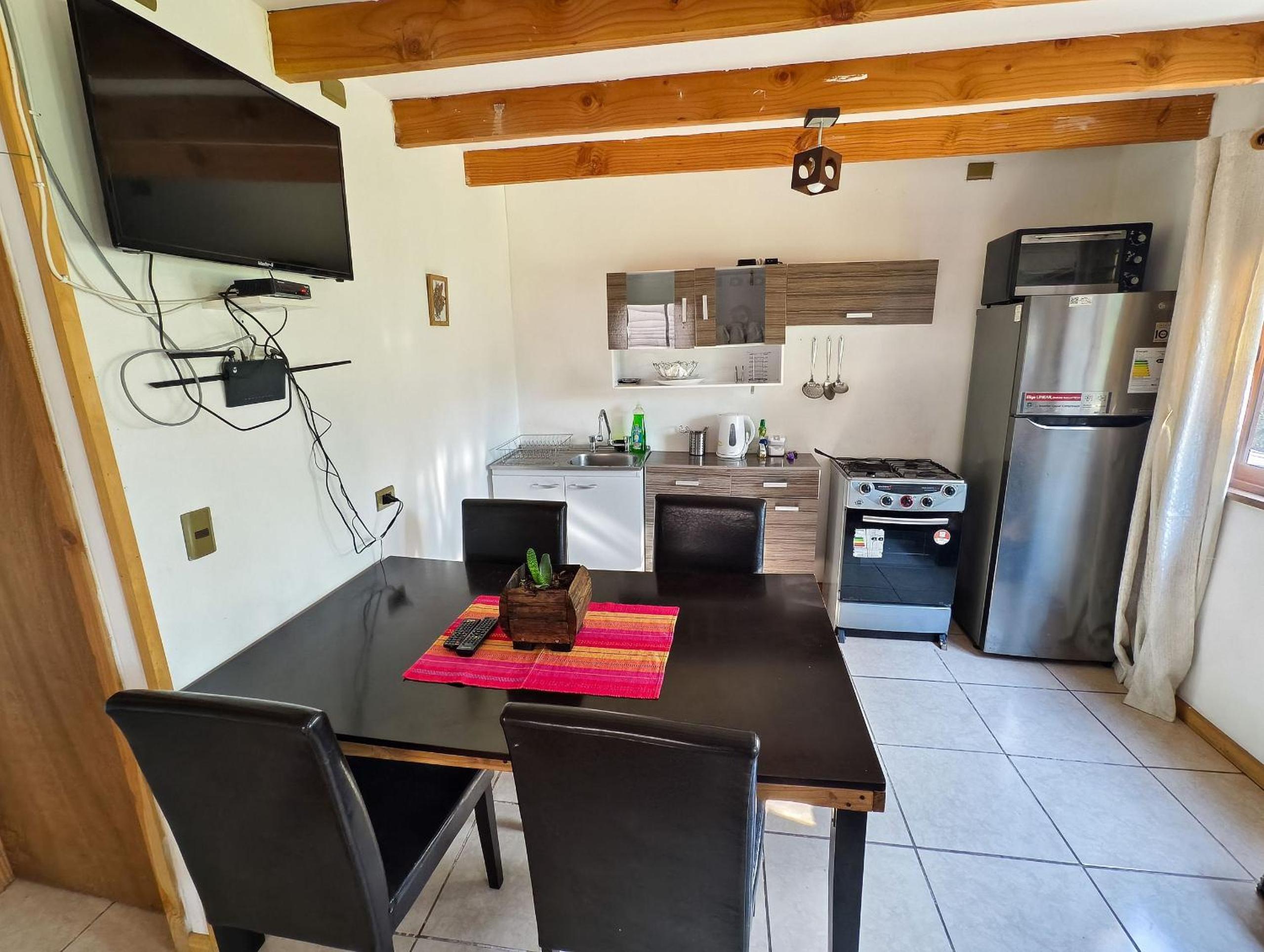 Cabaña para 6 huéspedes con juegos