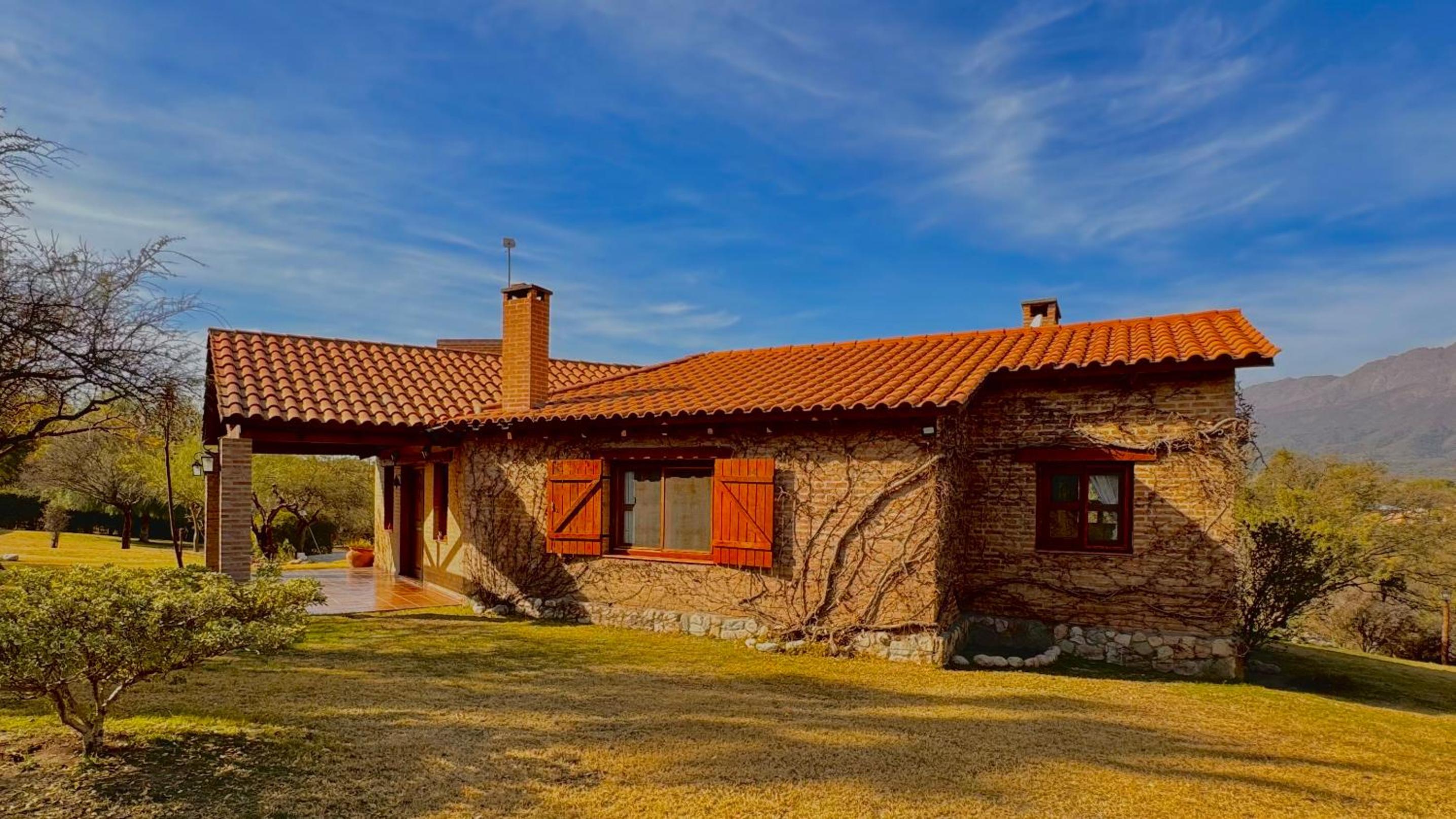 Espectacular Casona En las Sierras Cordobesas