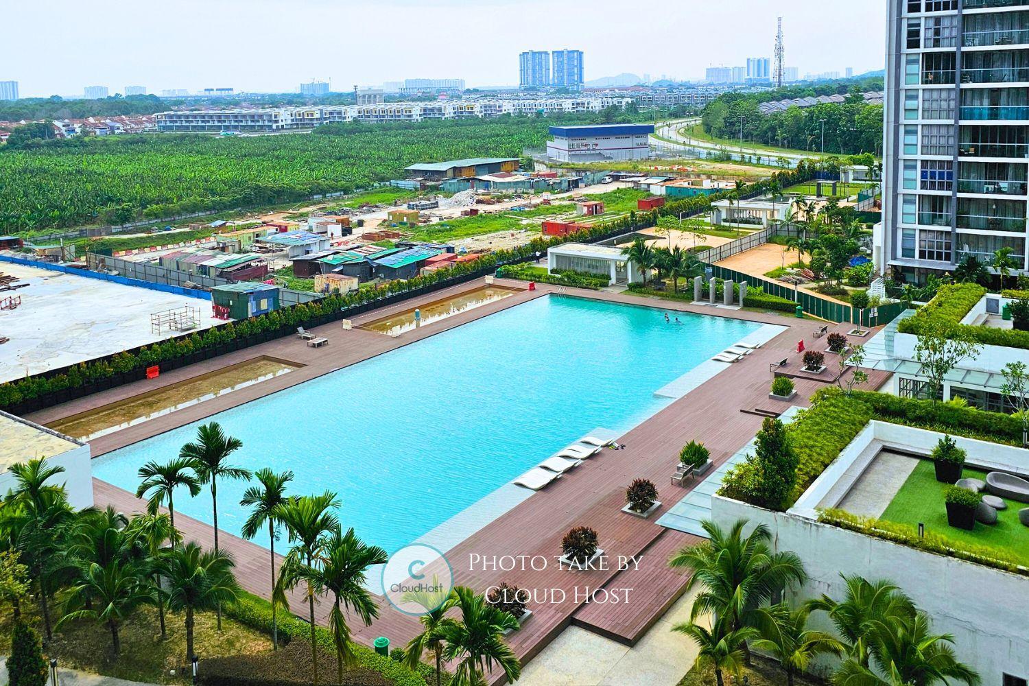 Cyberjaya 3BR 5pax with Balcony Swimming Pool View by Cloud Host photo 7