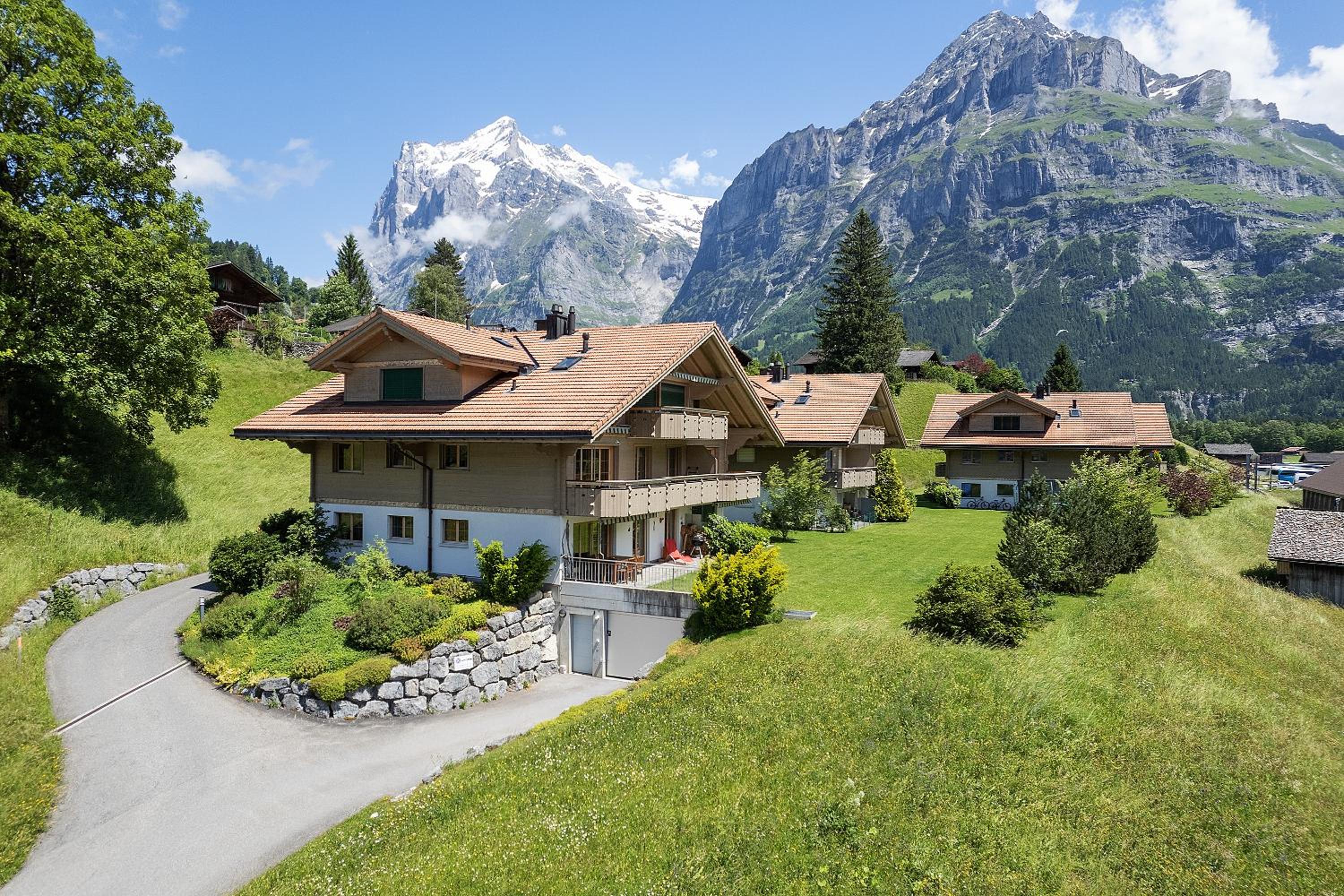 Exklusives Chalet mit Panoramablick auf die Eiger Nordwand