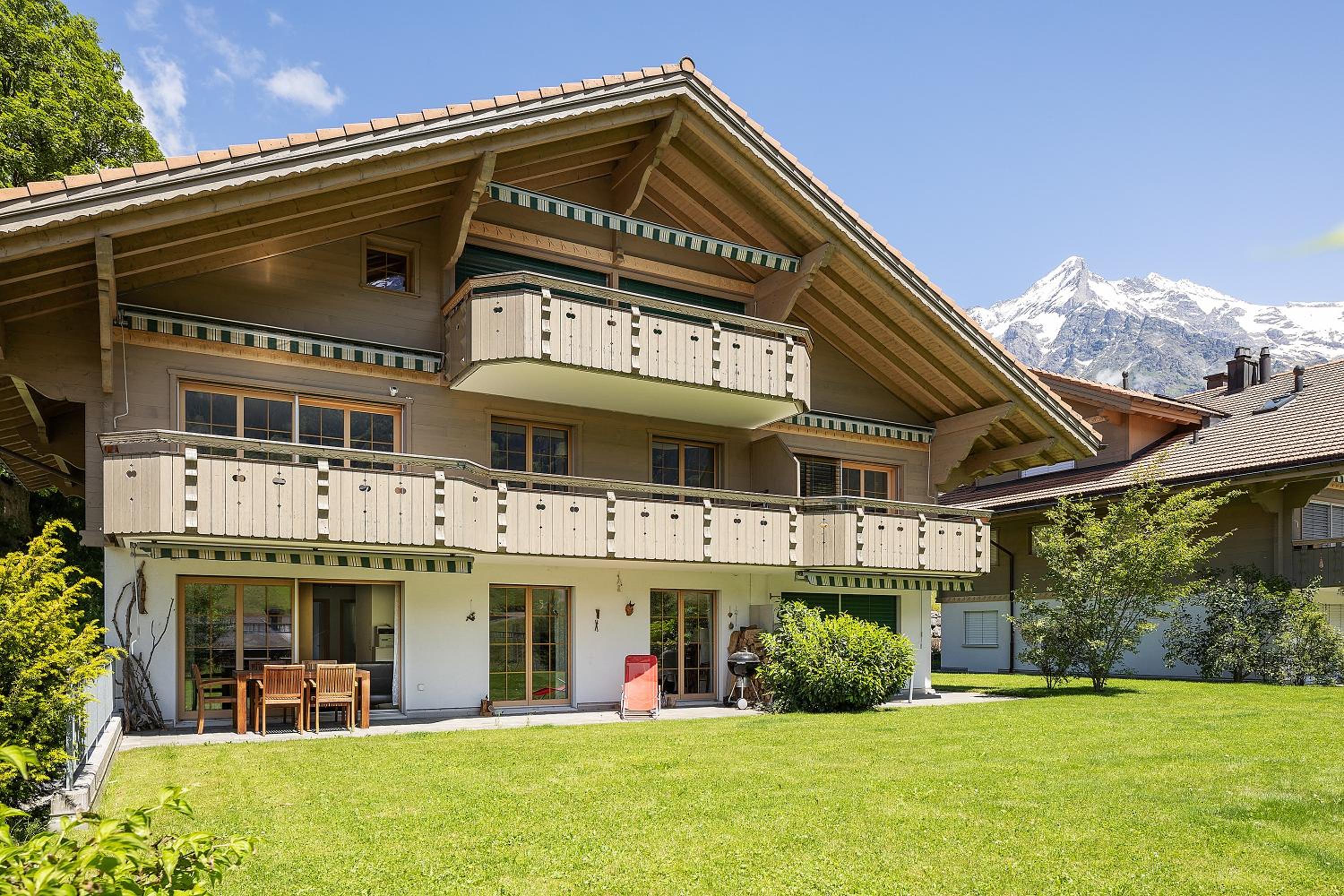 Exklusives Chalet mit Panoramablick auf die Eiger Nordwand