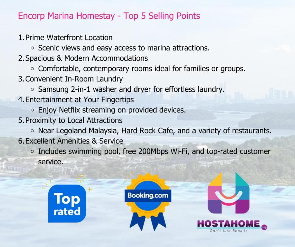 HostaHome Suites at Encorp Marina, mins to Legoland Malaysia photo 2