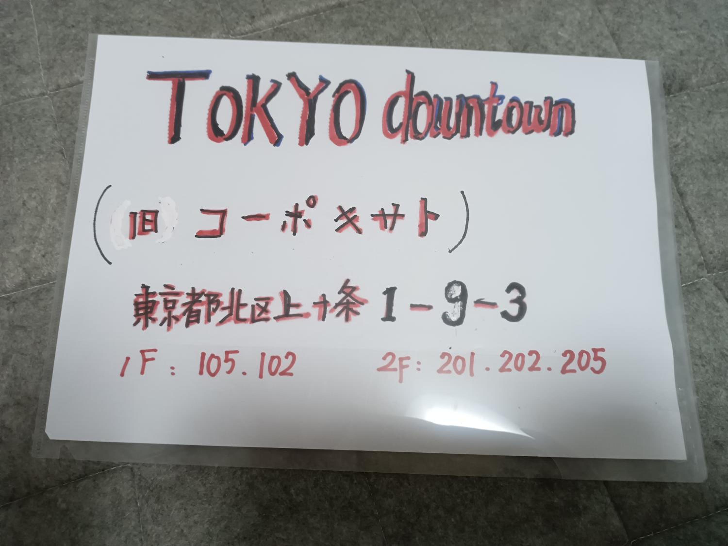Tokyo downtown