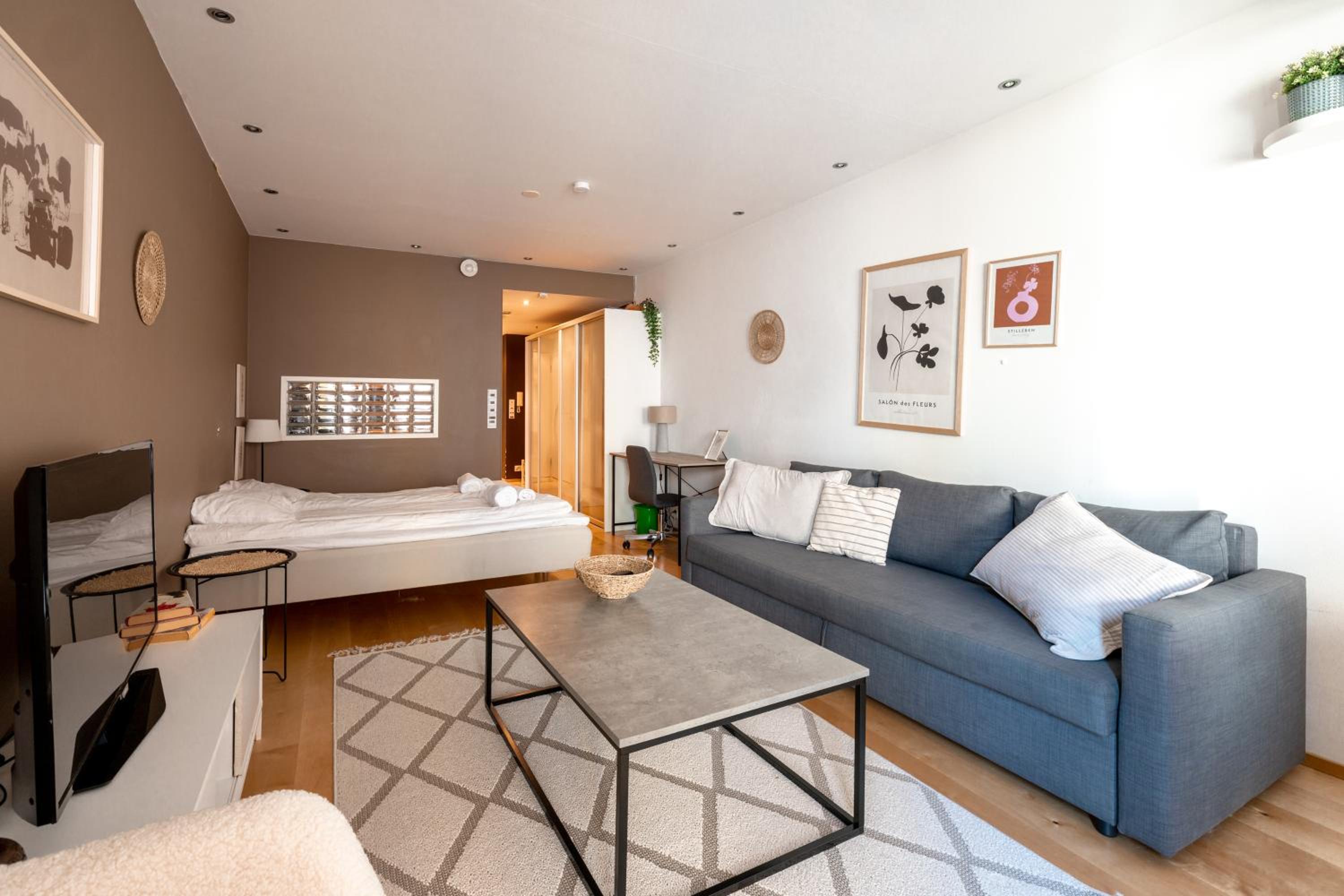2ndhomes Kamppi Center Apartment with Balcony & Sauna