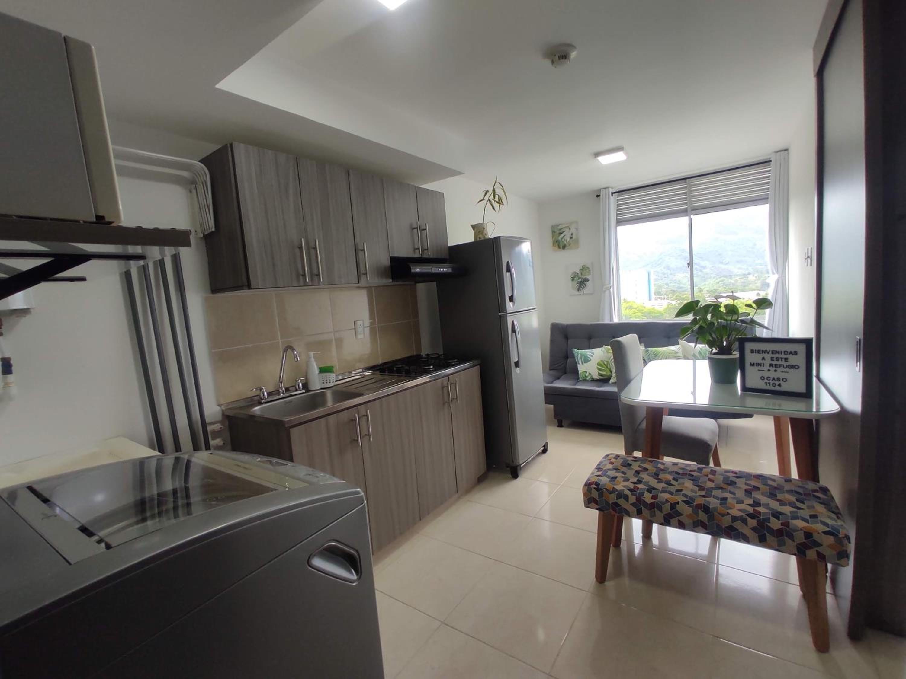 Mini Refugio Ocaso Apartamento de una habitación con preciosa vista a las montañas en Armenia Quindío