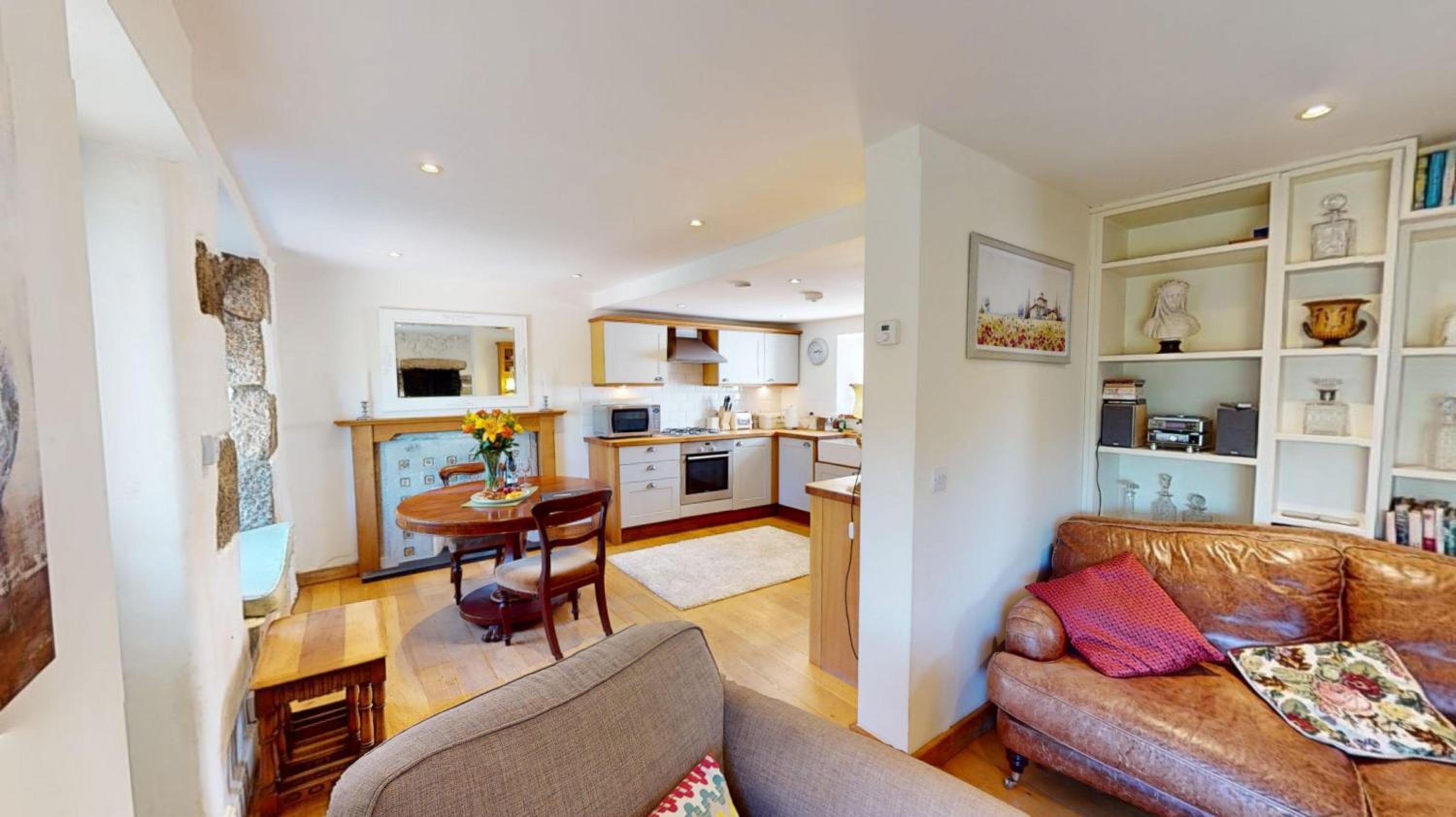1 St Ives Higher Ayr Cottage view 2