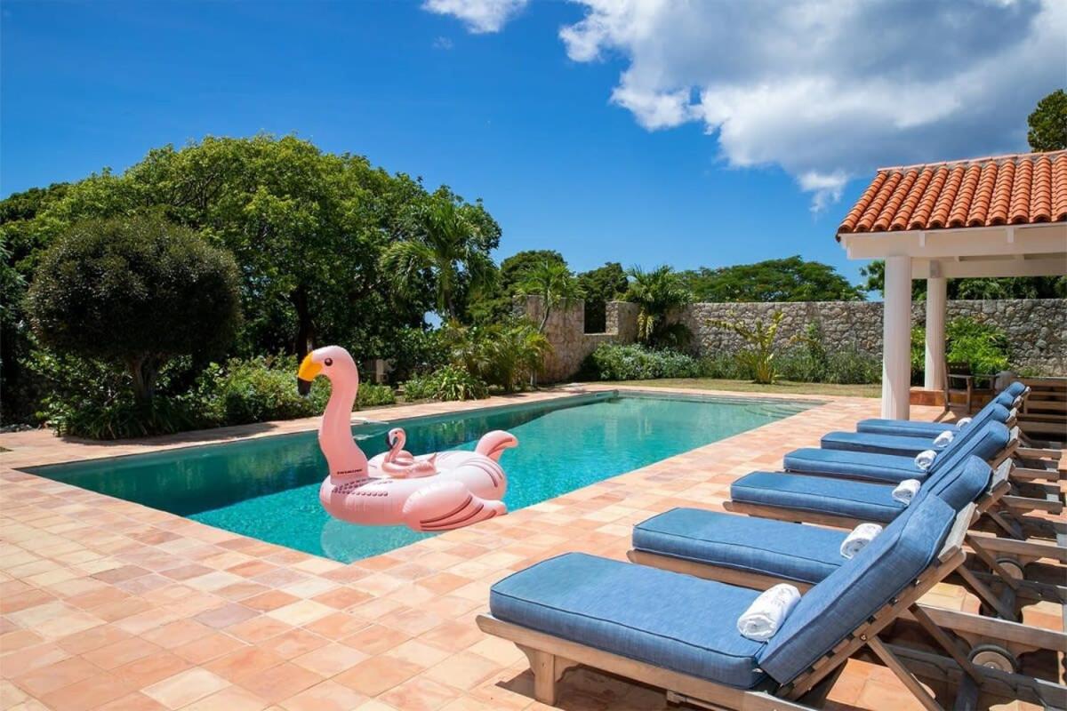 Luxury Water View Villa in Terres Basses with Pool view 4