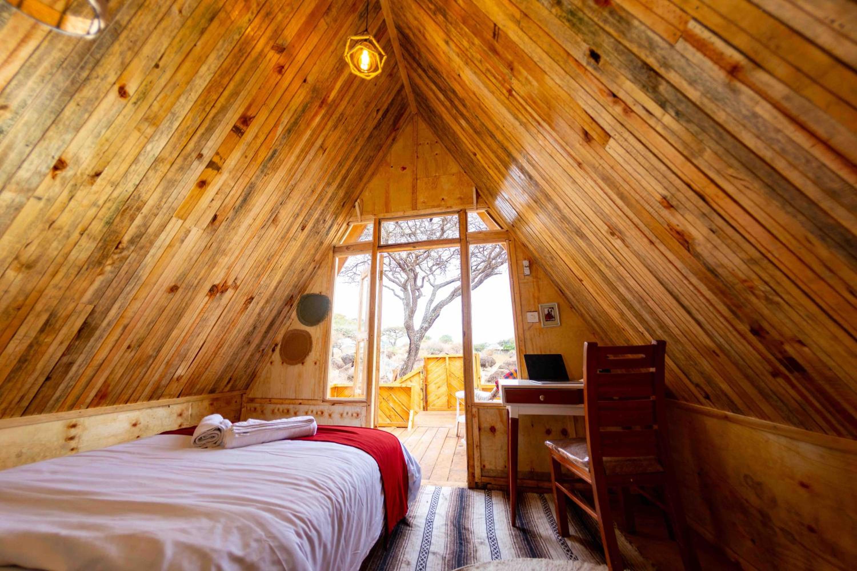 Olemayian Amboseli Cottages view 2