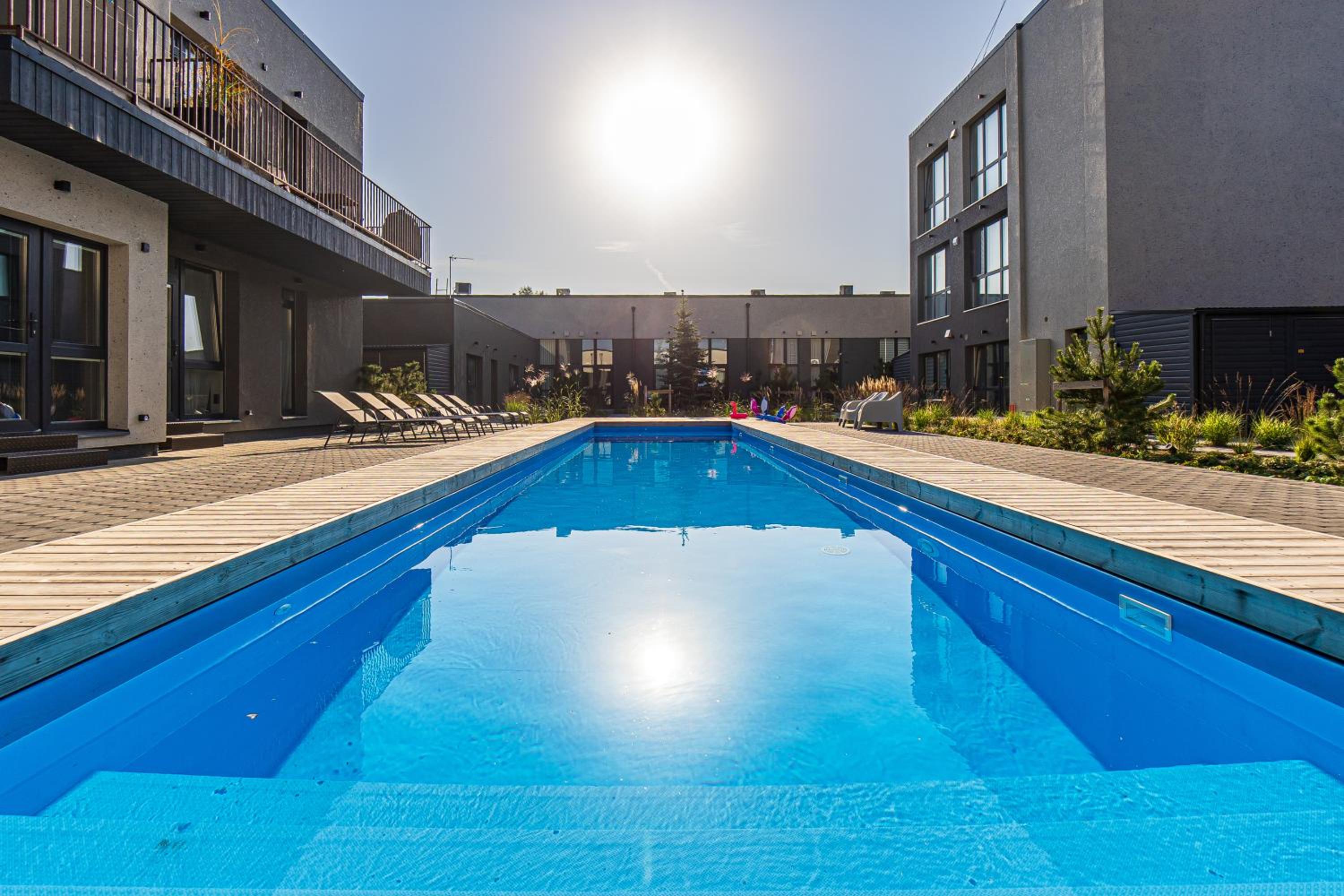 Jaukūs apartamentai Palangoje su baseinu