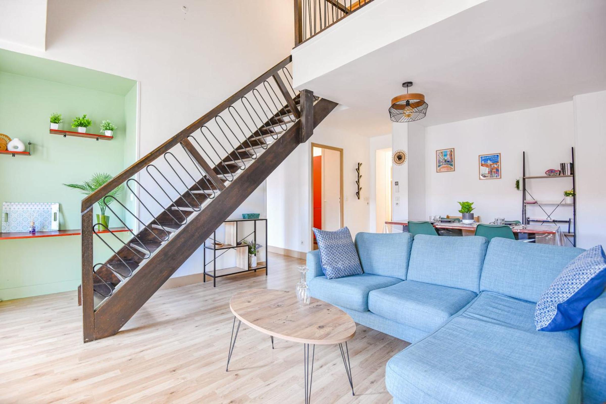Le République - Beau duplex avec 2 ch hypercentre