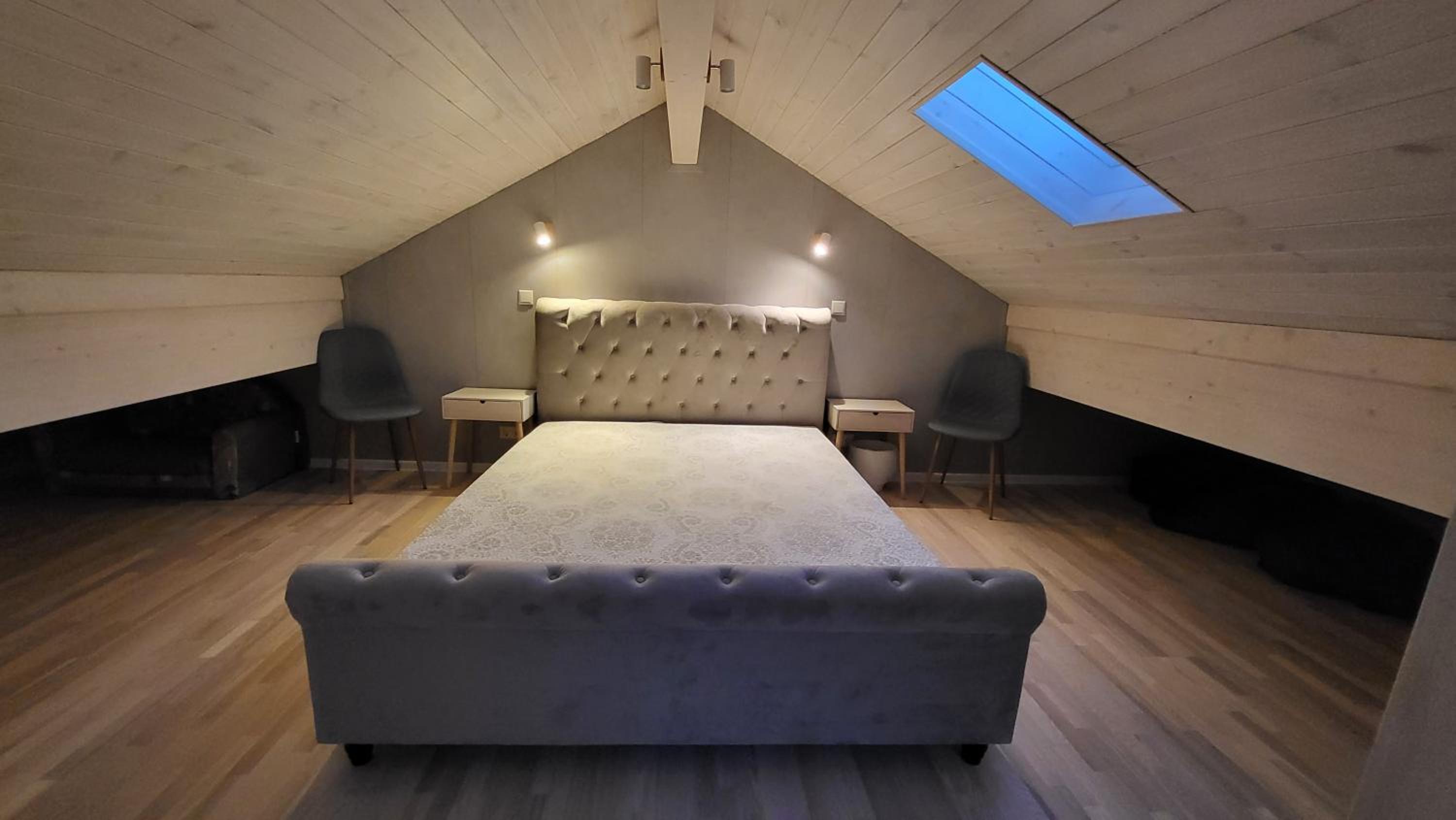 Sakala holiday home with sauna
