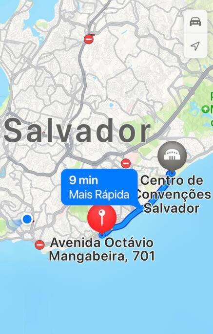 Apartamento à beira mar em Salvador