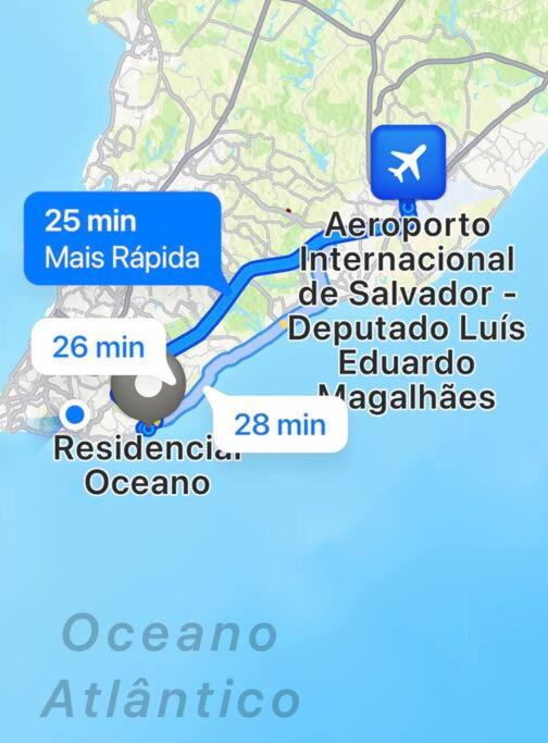 Apartamento à beira mar em Salvador