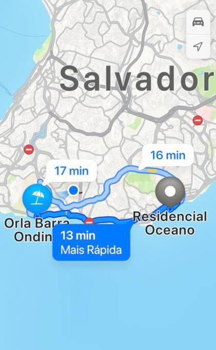 Apartamento à beira mar em Salvador
