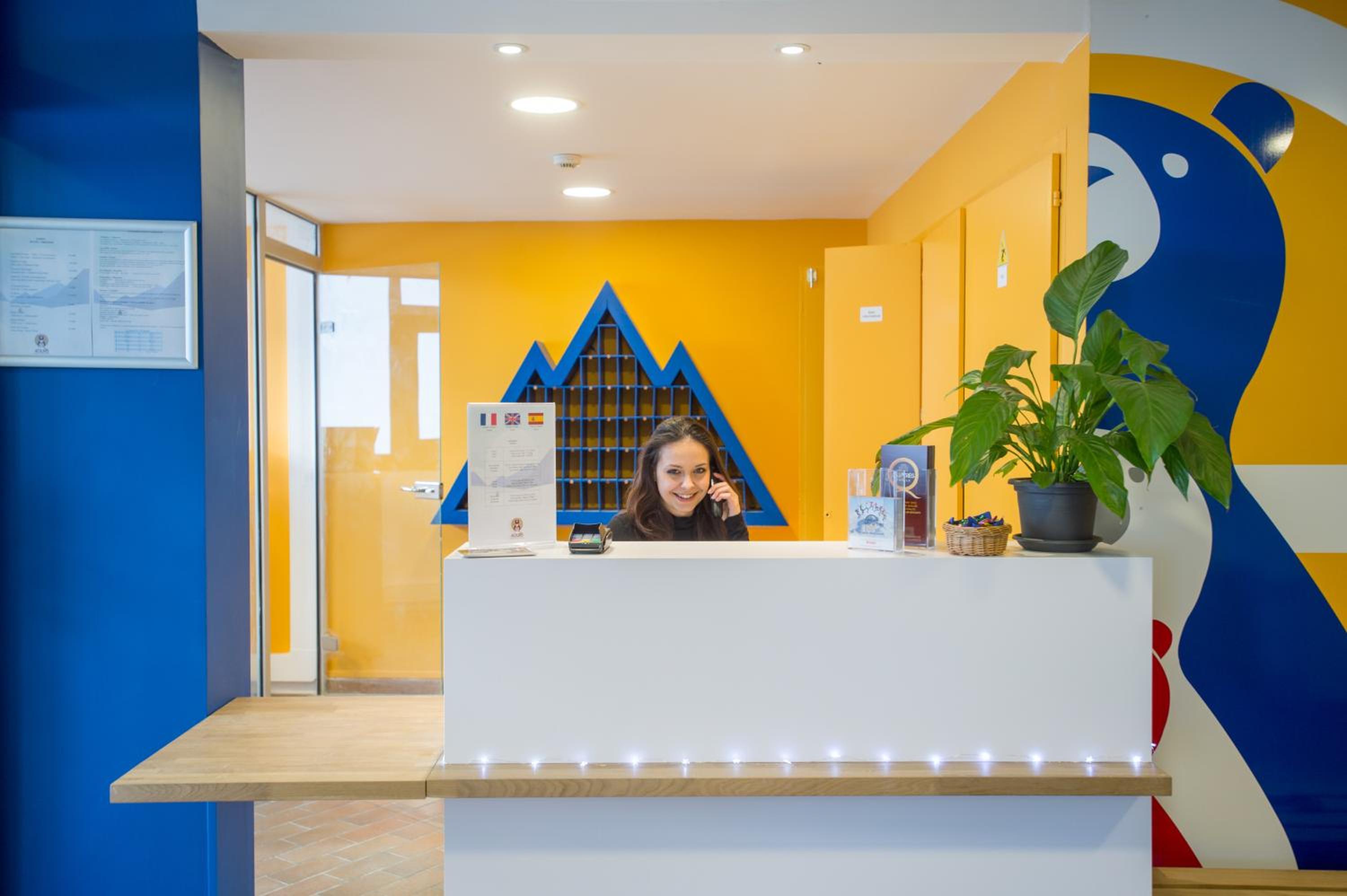 hotel reception