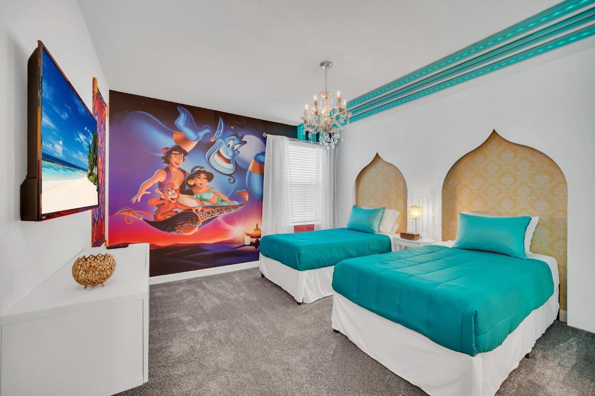 9 Bed Home With Themed Room, Games Room & Pool view 4