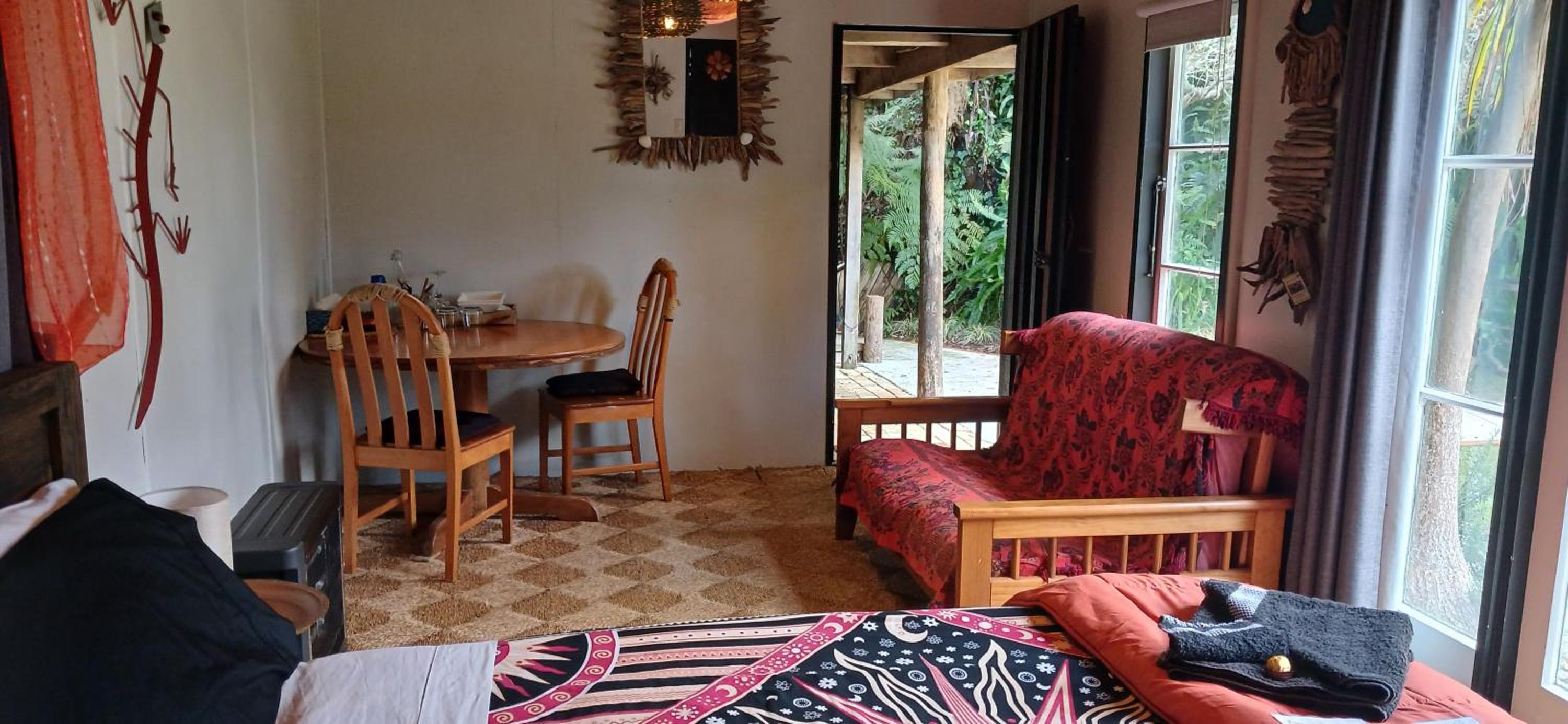 Quirky Woods - Glamping Cabins at Maketu view 3