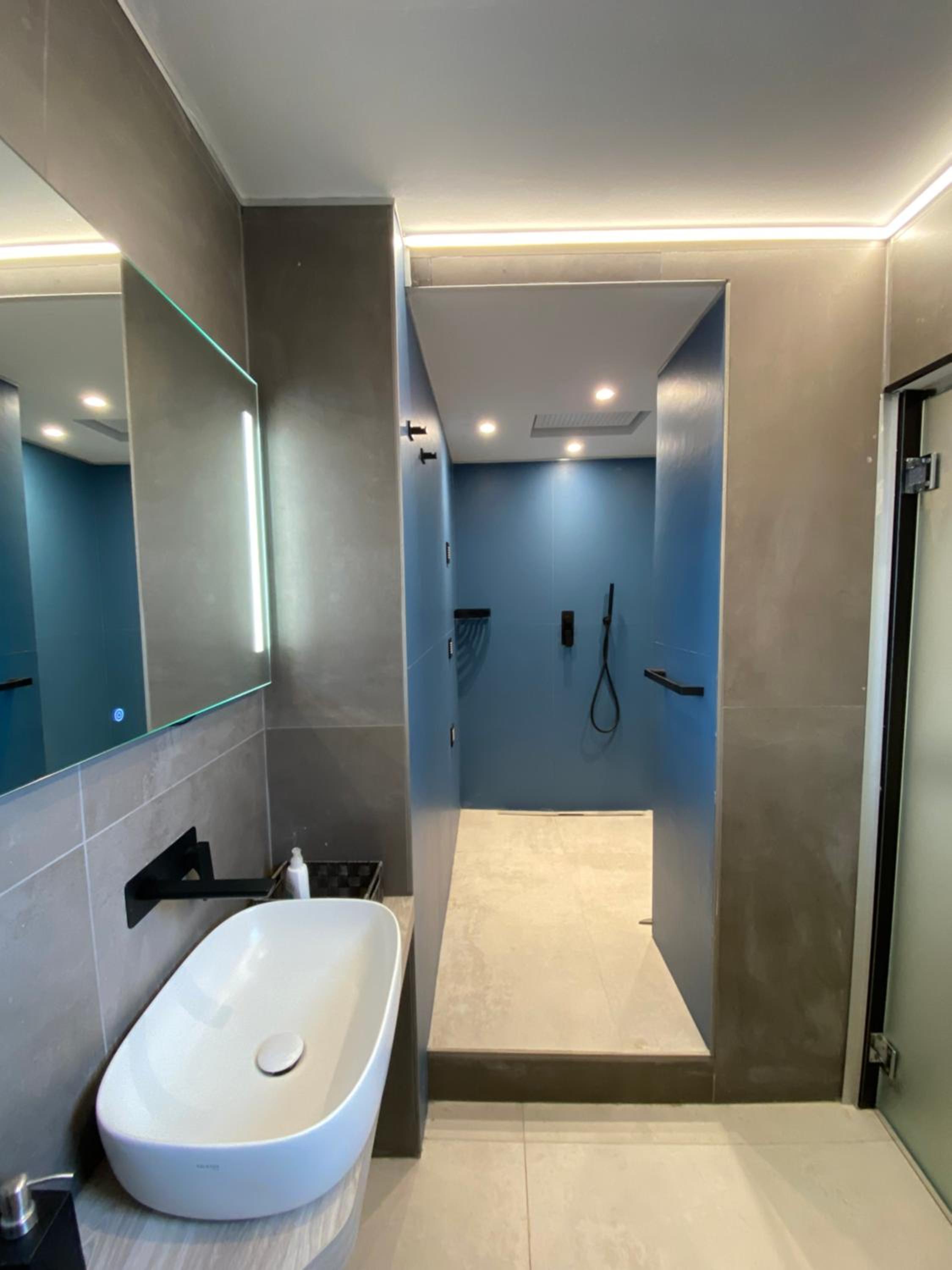 Cà Marilù en Riomaggiore — bathroom