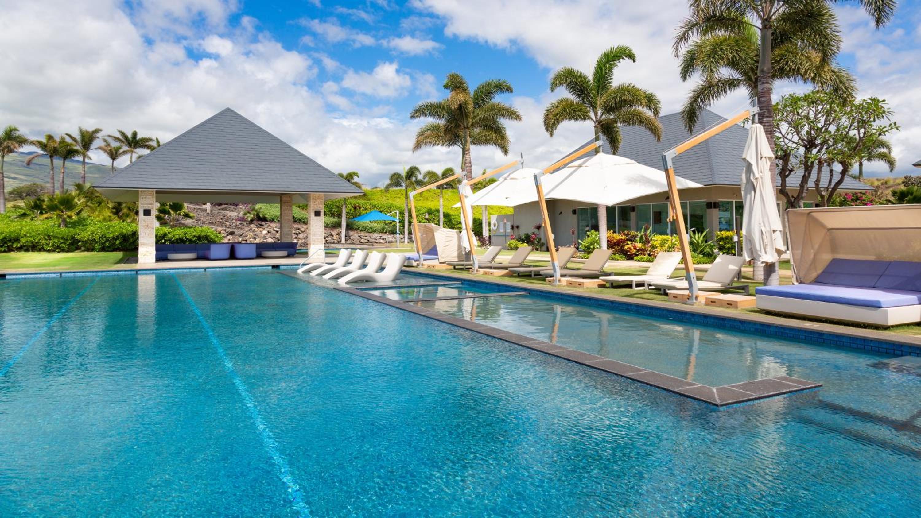 ❤PiH❤ BLUE TRANQUILITY Heated Private Pool Spa Detached Ohana Suite view 5