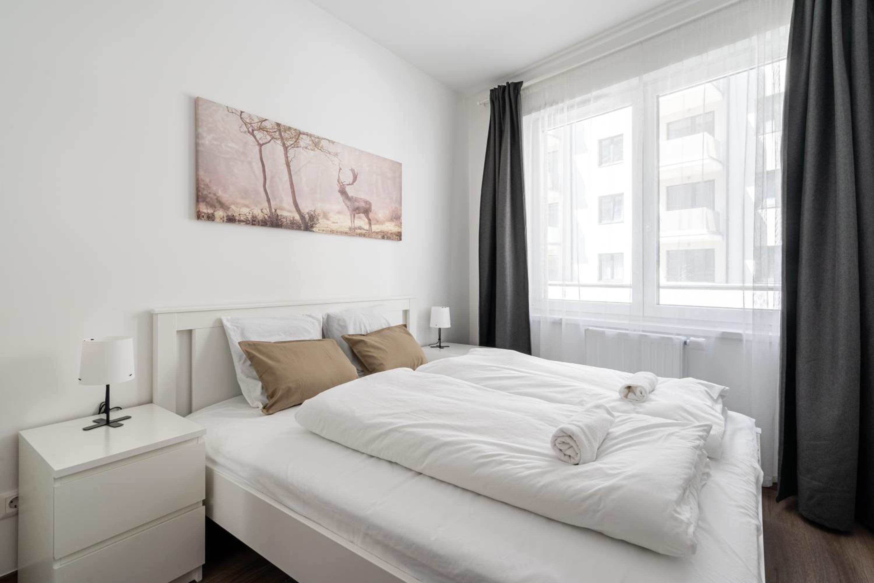 Corviana Apartments with balcony view 3