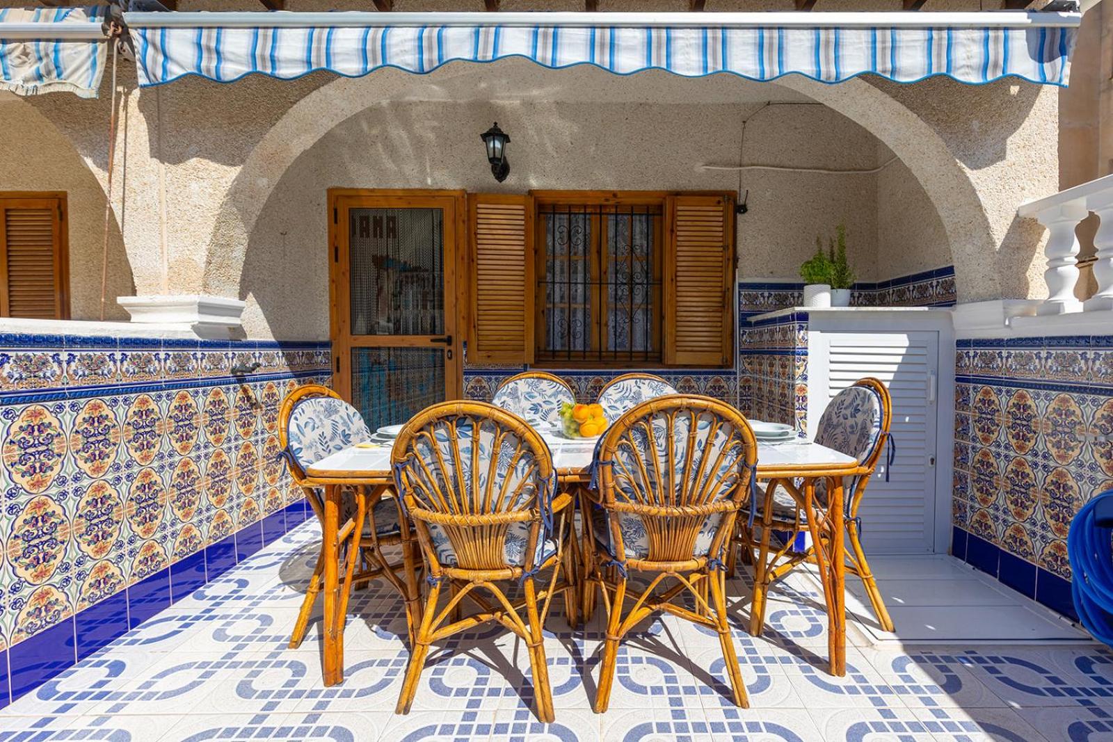 Santa Pola Mediterranean House with AC and Wifi