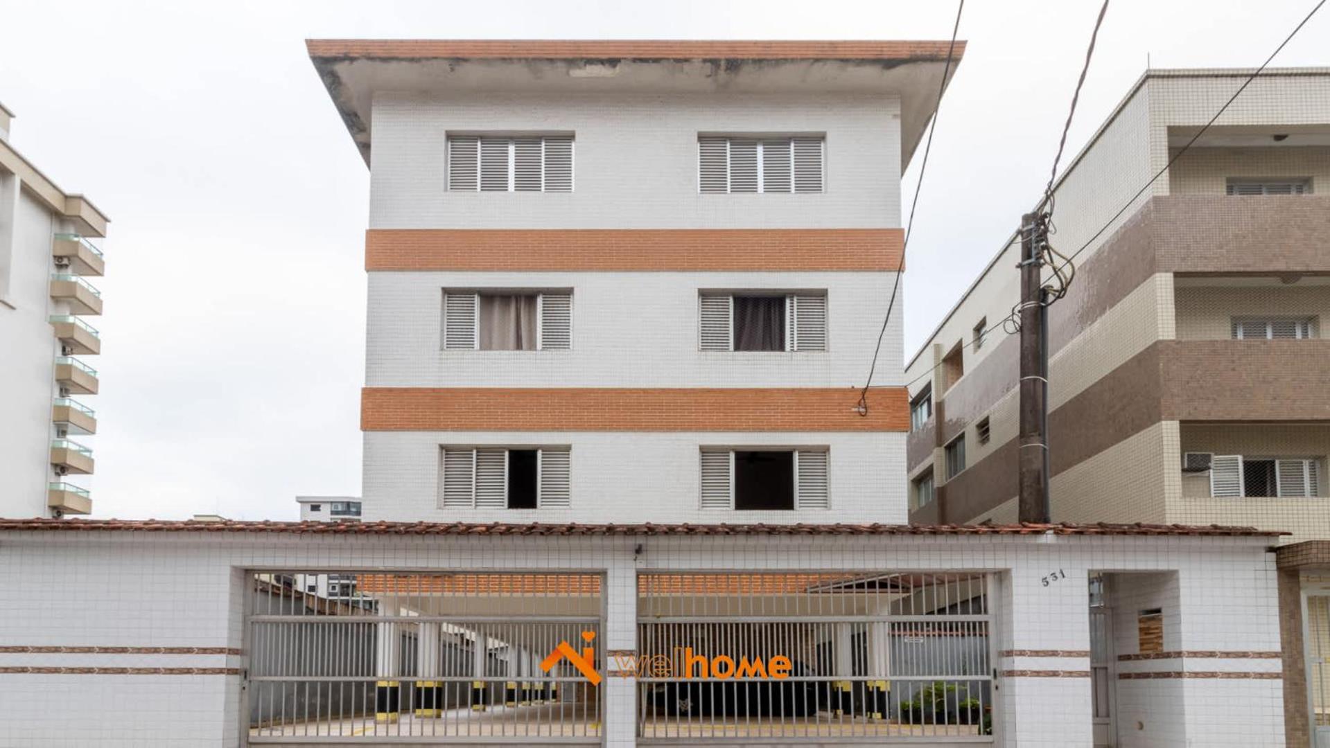 Apartamento a 500m da praia na Praia Grande