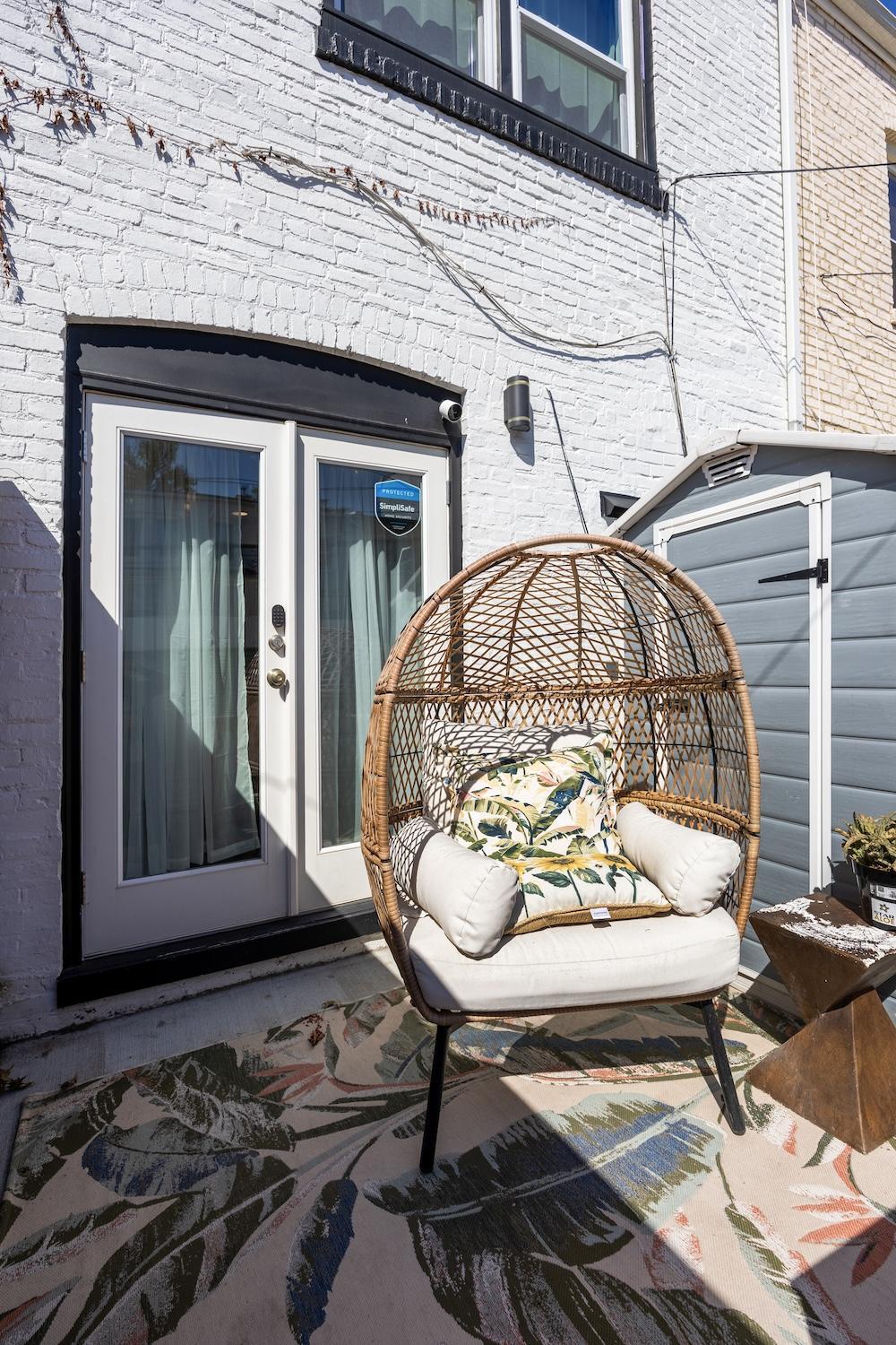 Charming 2BR Townhouse with Patio & Parking in DC