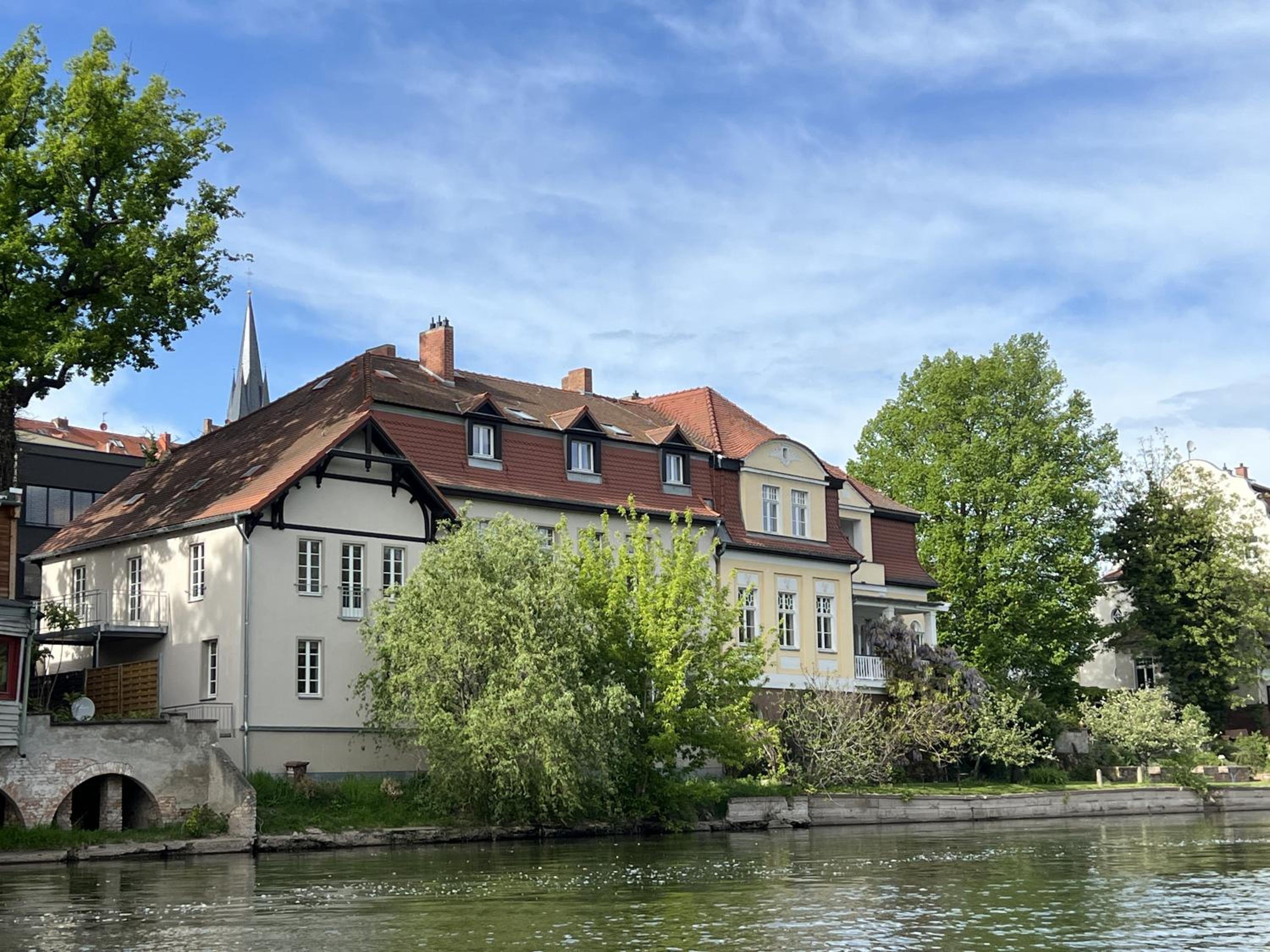 Saale Fewo mit Burgblick