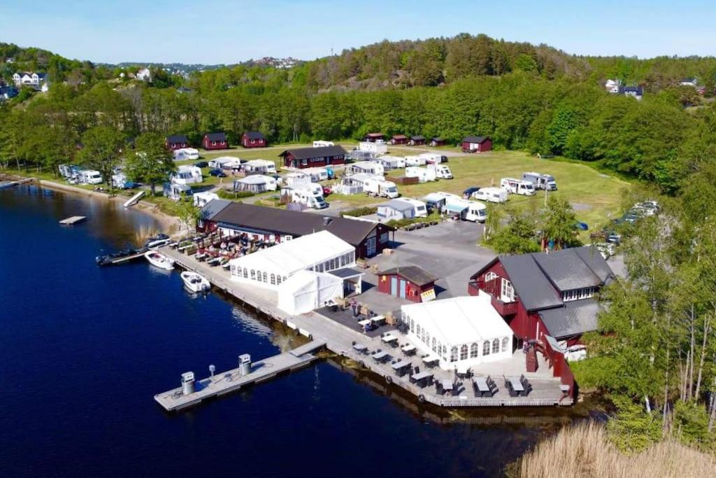 Spacious Southern Norway Villa with Private Garden and Boat