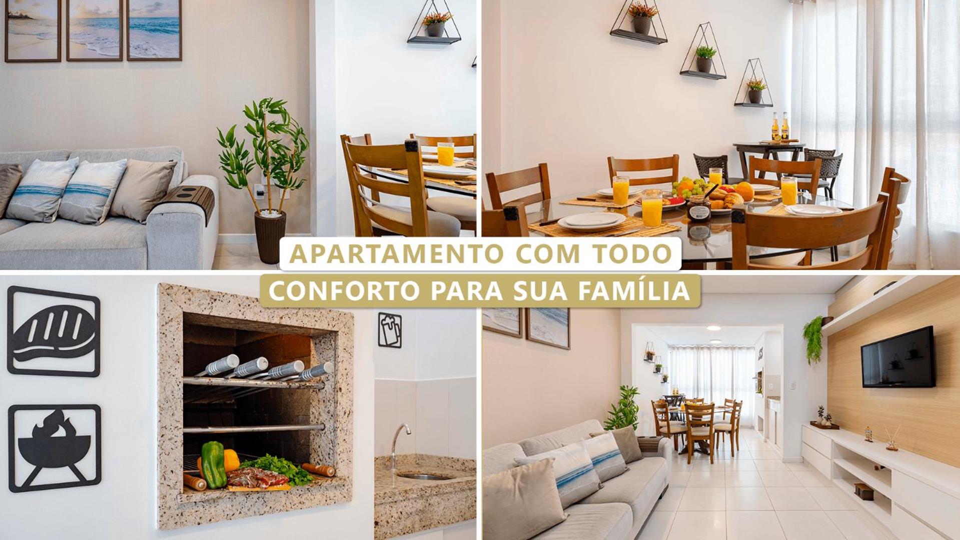 Belíssimo Apartamento a 150m da Praia de Bombas