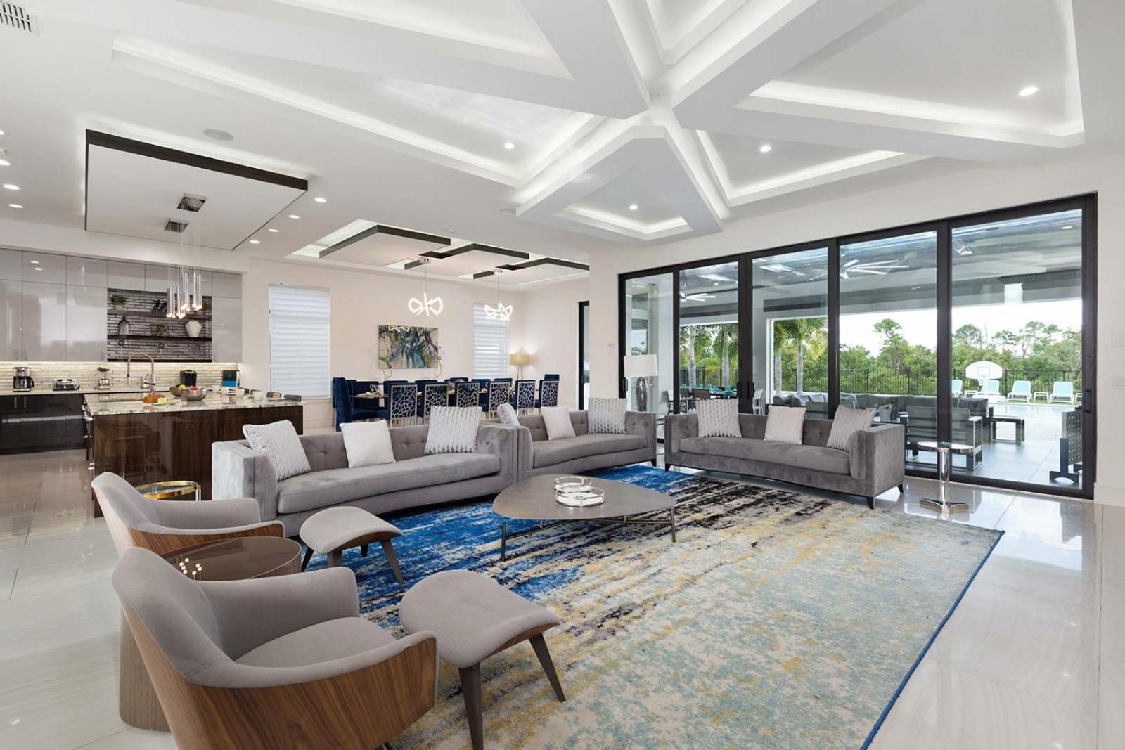 Luxe Villa with Arcade, Game Loft, Theater, Huge Pool