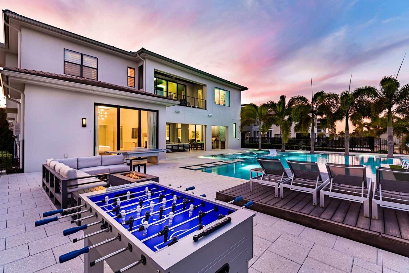 Luxe Villa with Arcade, Game Loft, Theater, Huge Pool