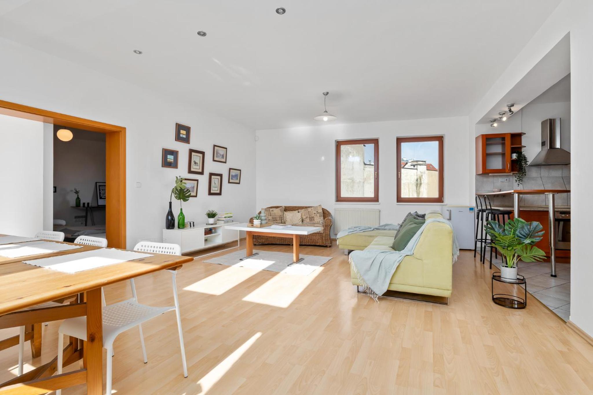 Prima - spacious apartment in the main square with large living room view 2