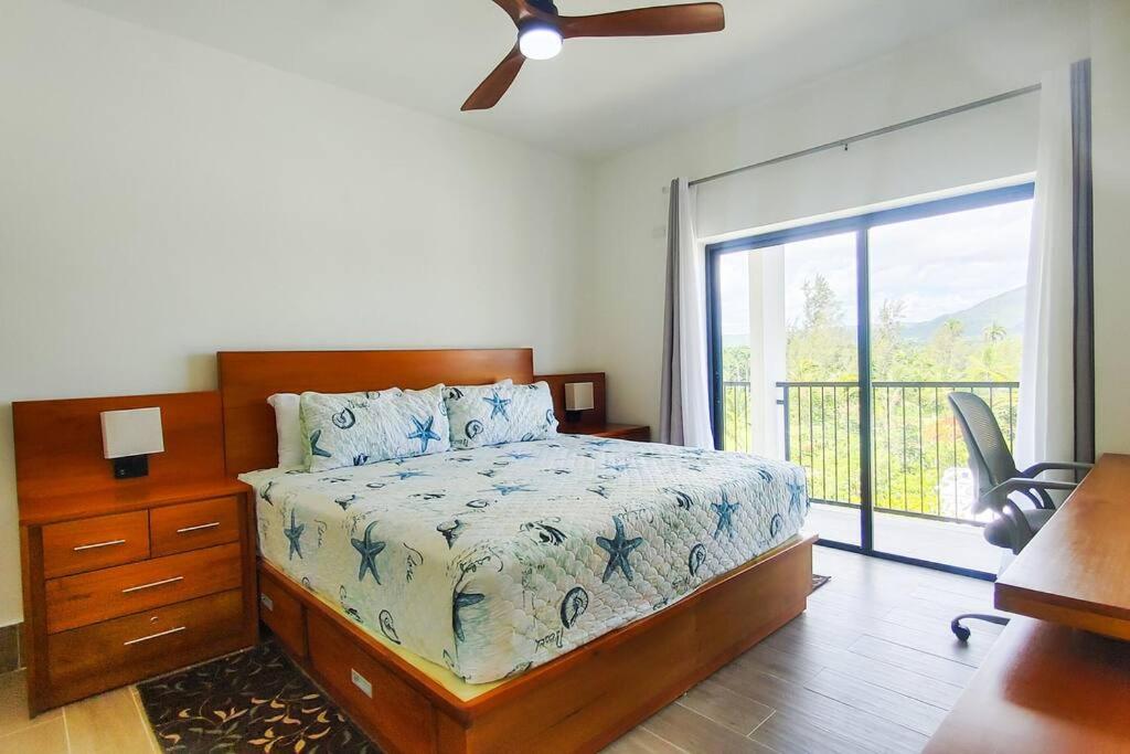Spacious Overlooking Green One