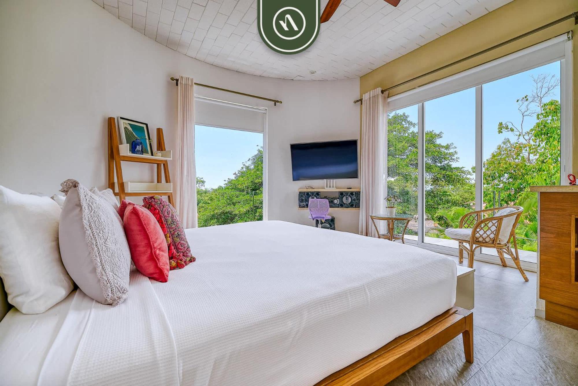 Private Two Story Condo in the Jungle - King Bed view 3