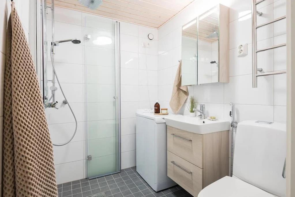 Tampere city center one bedroom apartment - train station, Nokia Arena, Netflix view 5