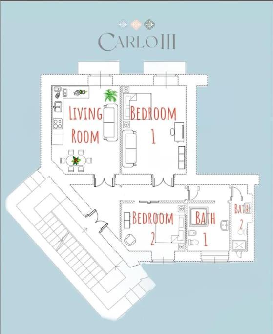CARLO III Apartment - Napoli Centro - 3min aeroporto