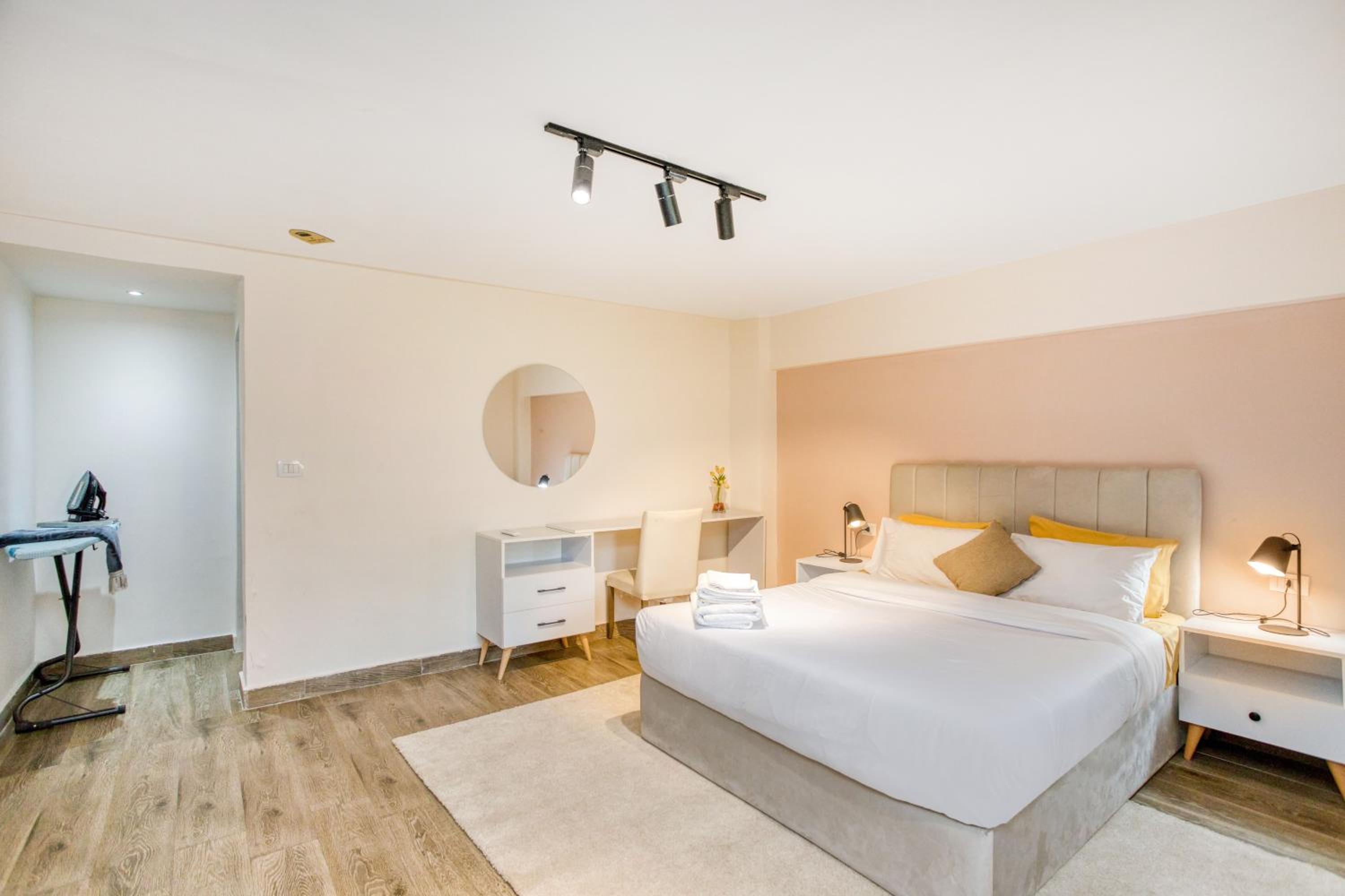 New cairo apartment in front of Garden 8 Mall